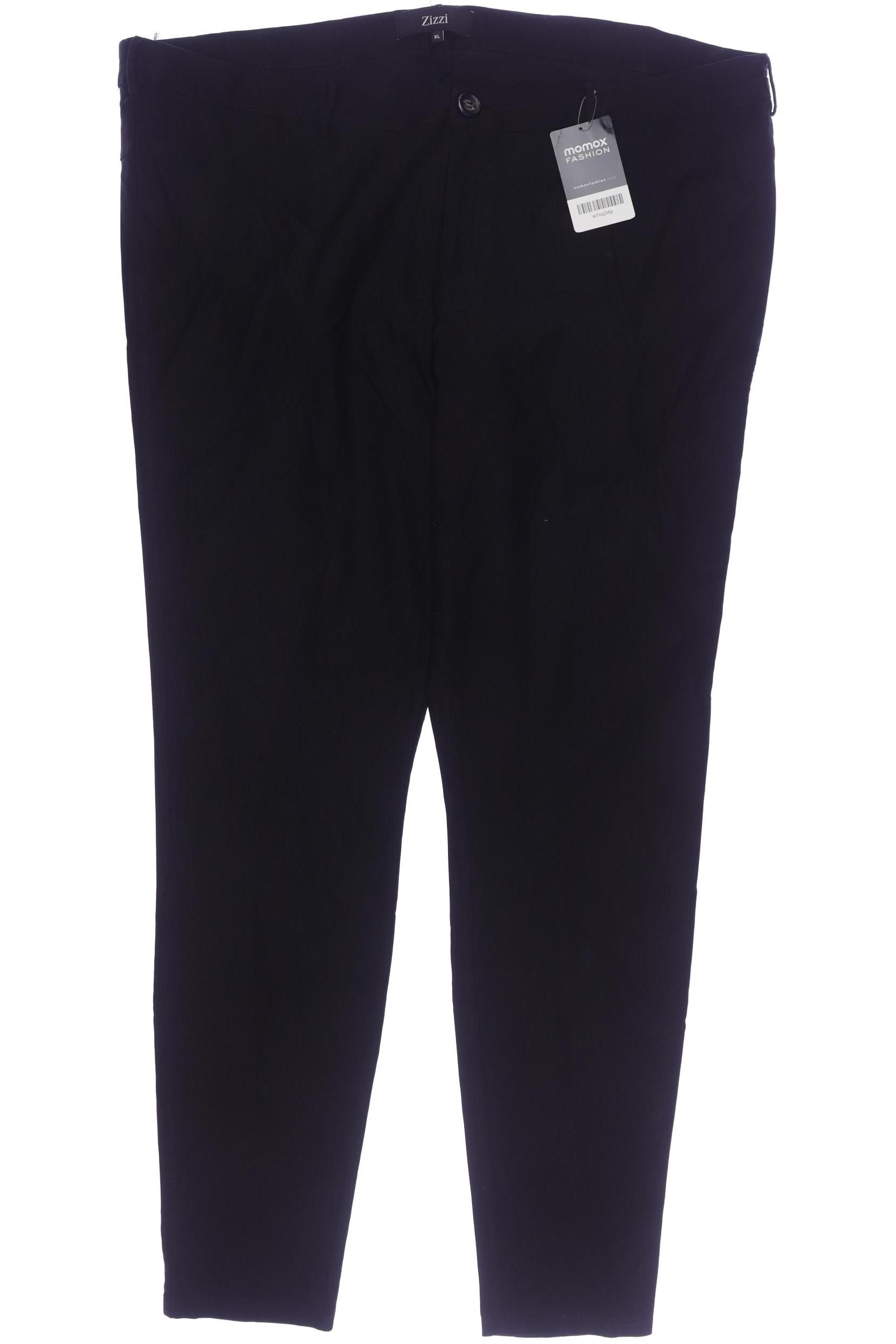 

Zizzi Damen Stoffhose, schwarz, Gr. 0