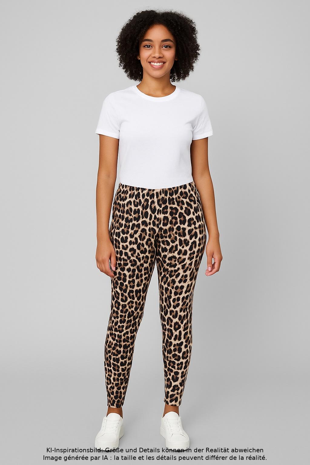 

Zizzi Damen Stoffhose, beige, Gr. 0