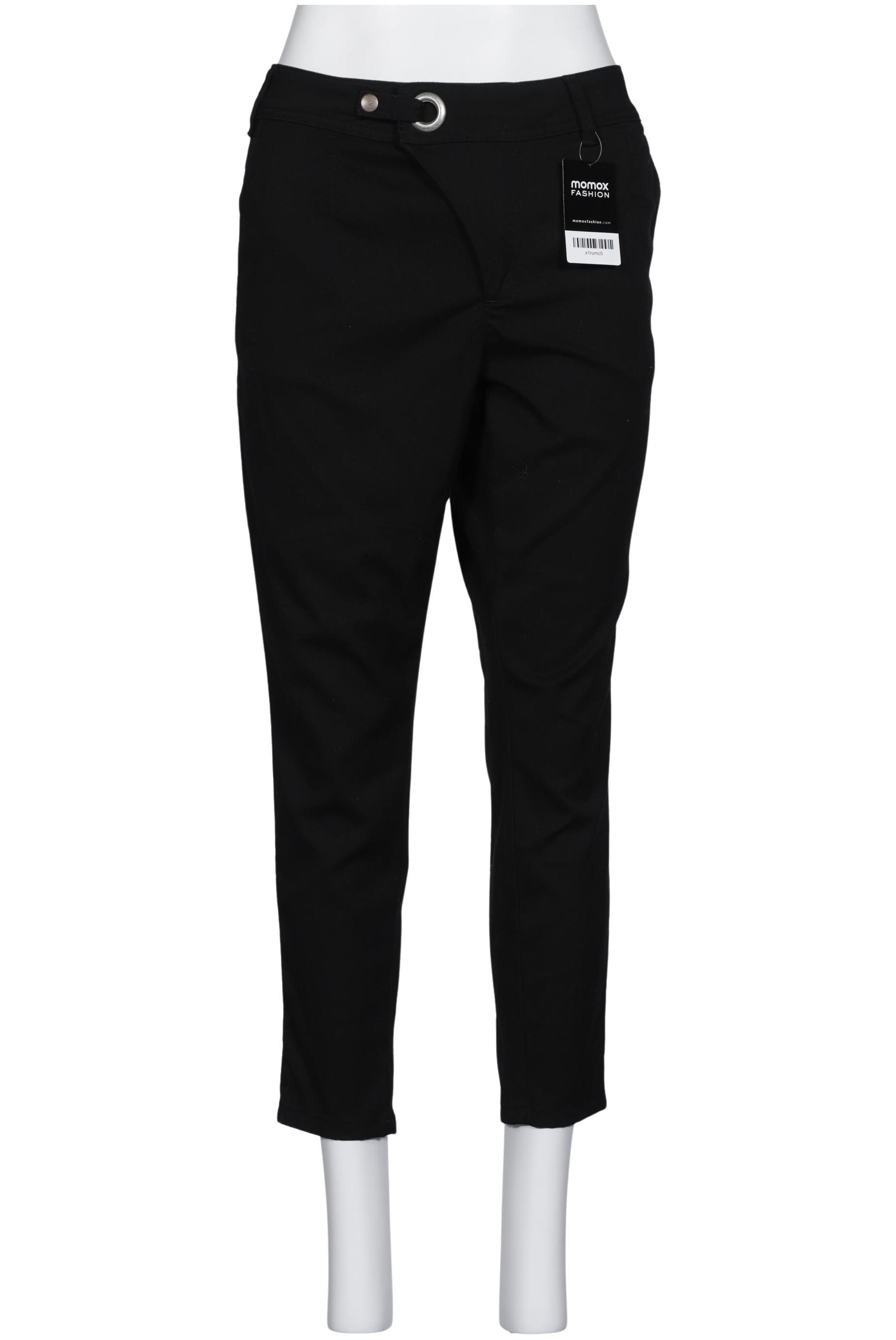 

Zizzi Damen Stoffhose, schwarz, Gr. 42