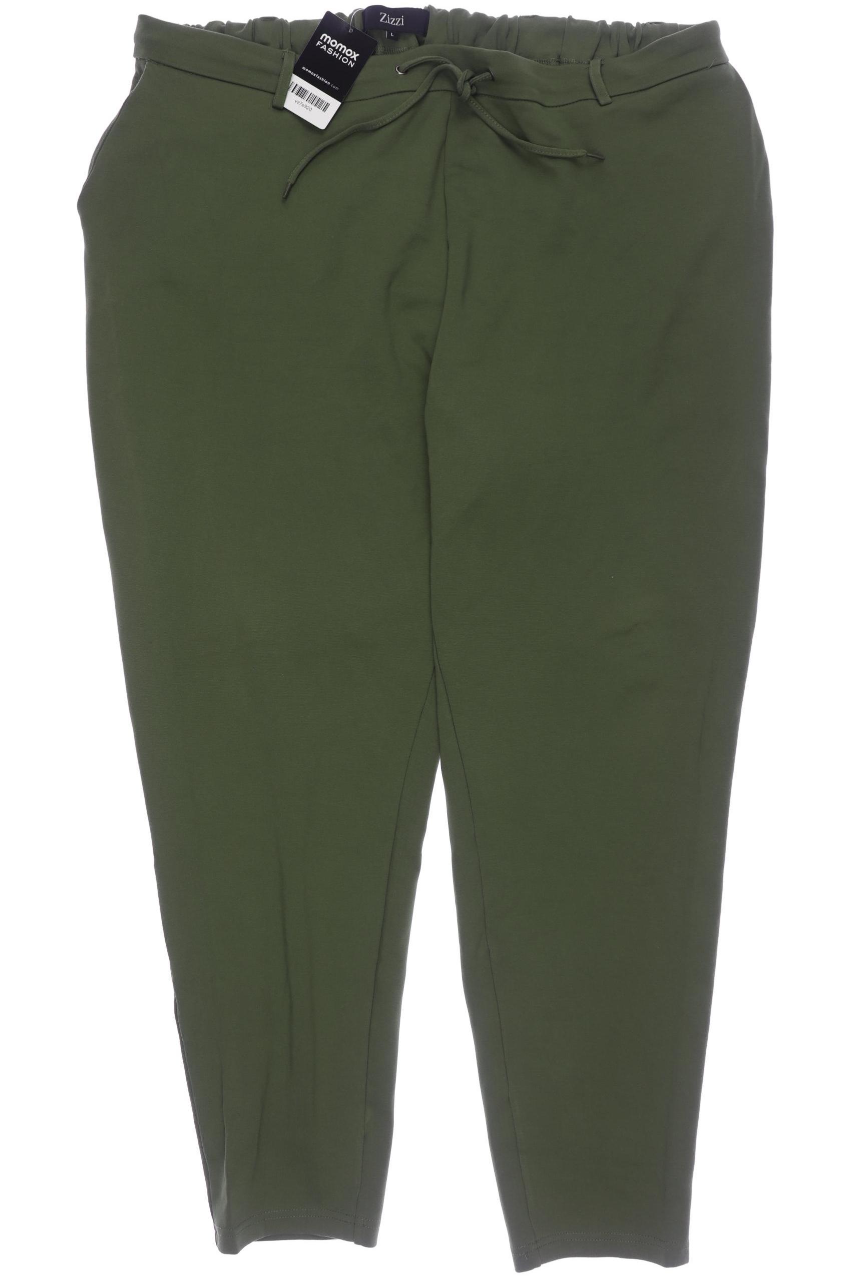 

Zizzi Damen Stoffhose, grün, Gr. 0