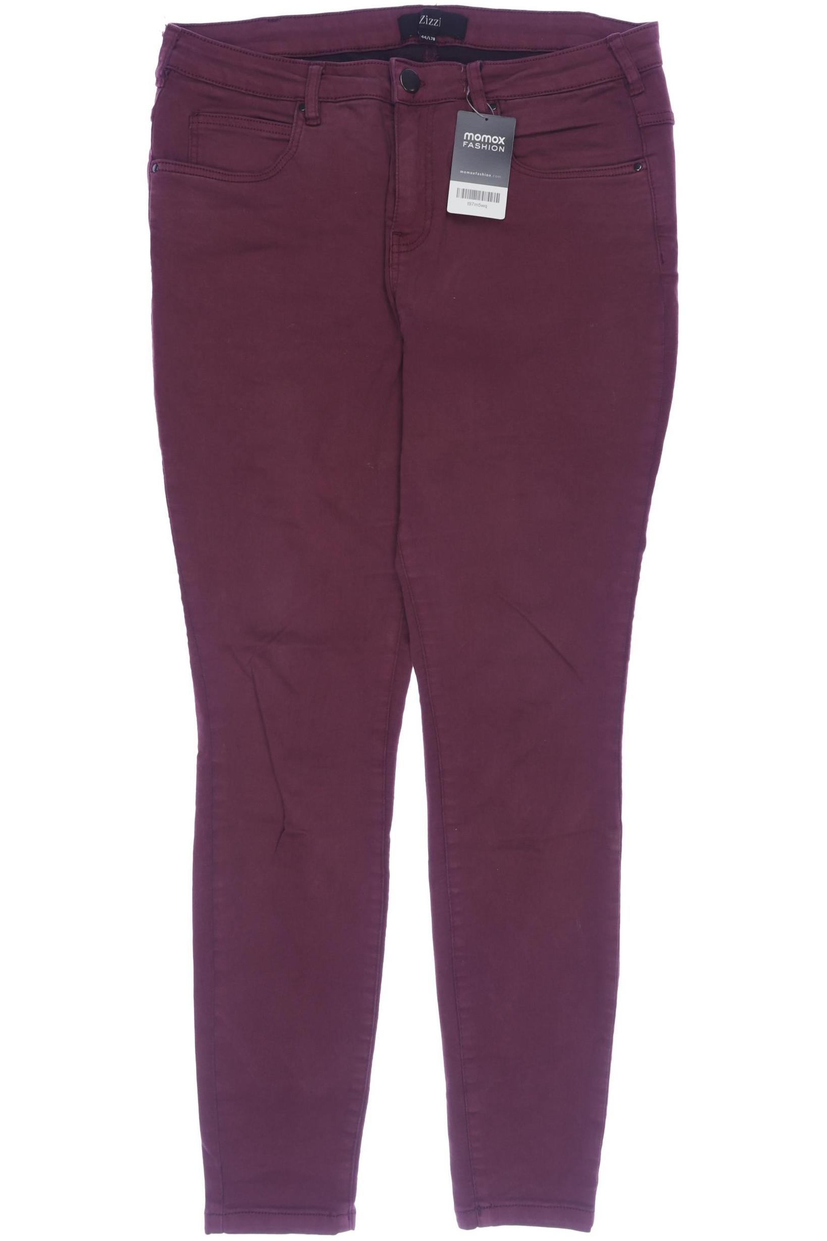

Zizzi Damen Stoffhose, bordeaux, Gr. 44