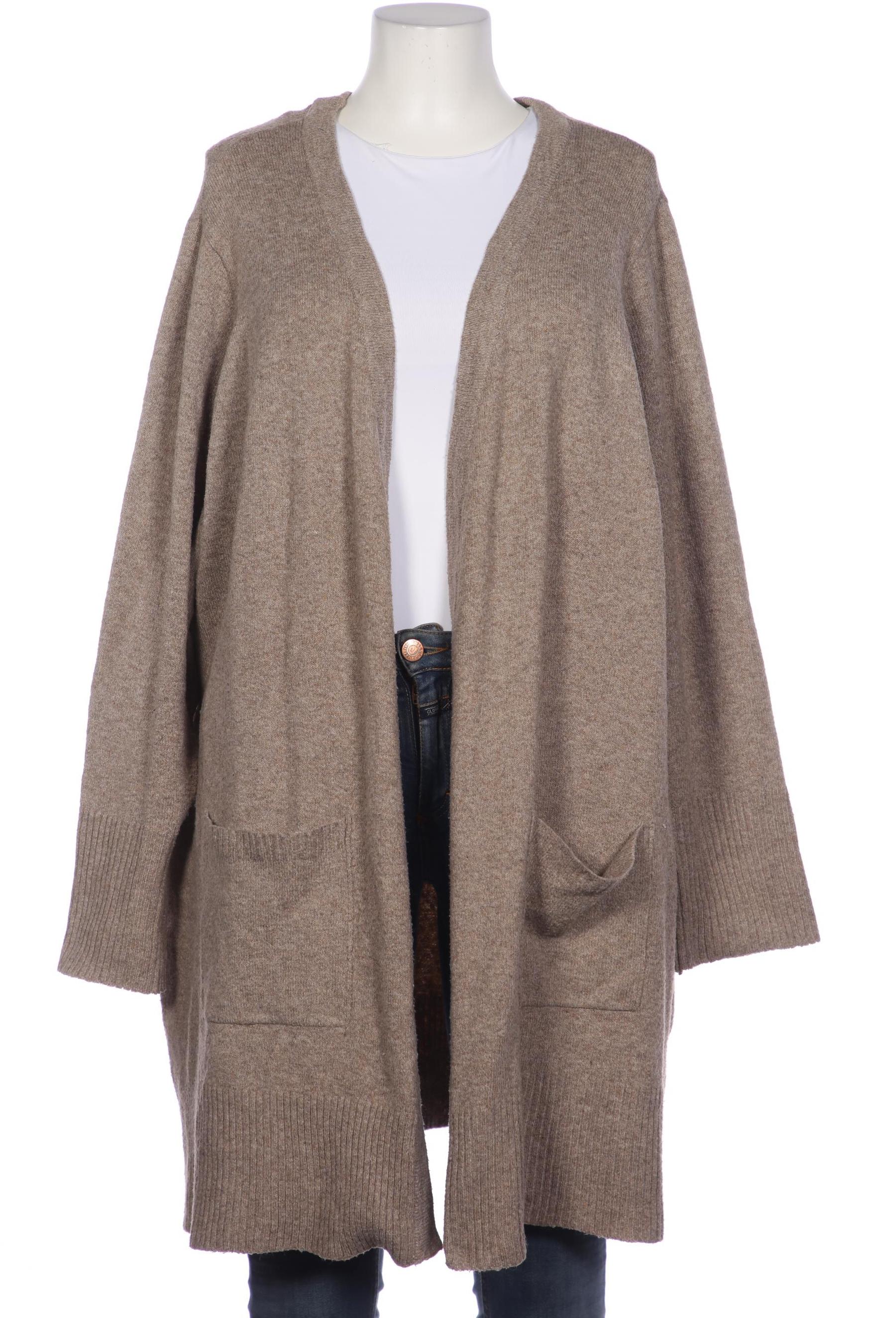 

Zizzi Damen Strickjacke, braun, Gr. 44