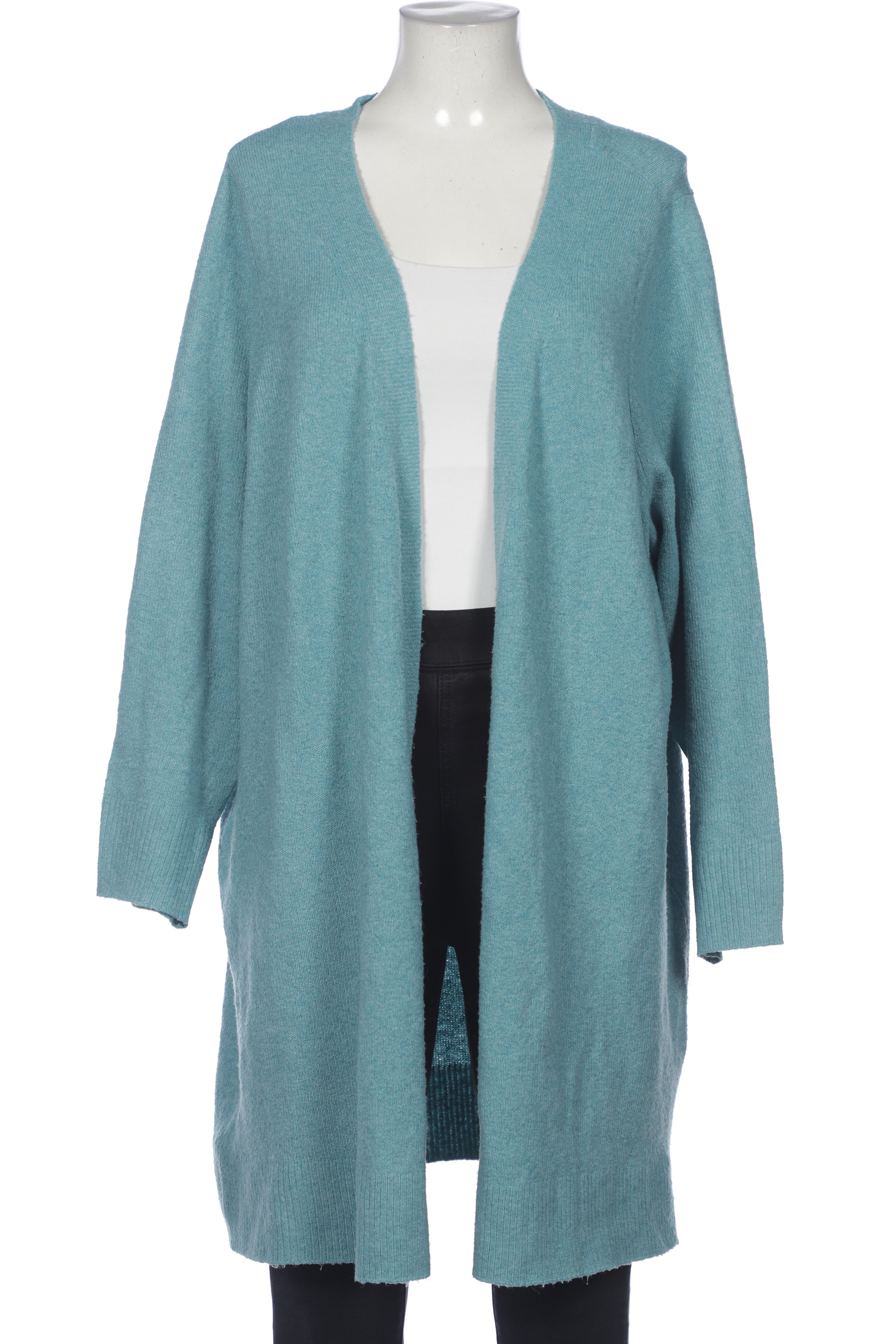 

Zizzi Damen Strickjacke, türkis, Gr. 42