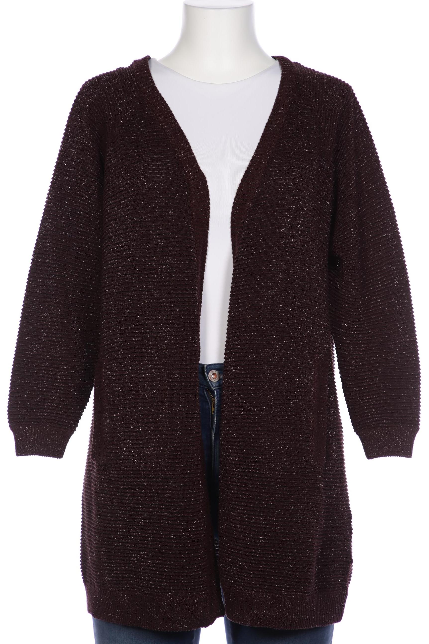 

Zizzi Damen Strickjacke, braun, Gr. 38