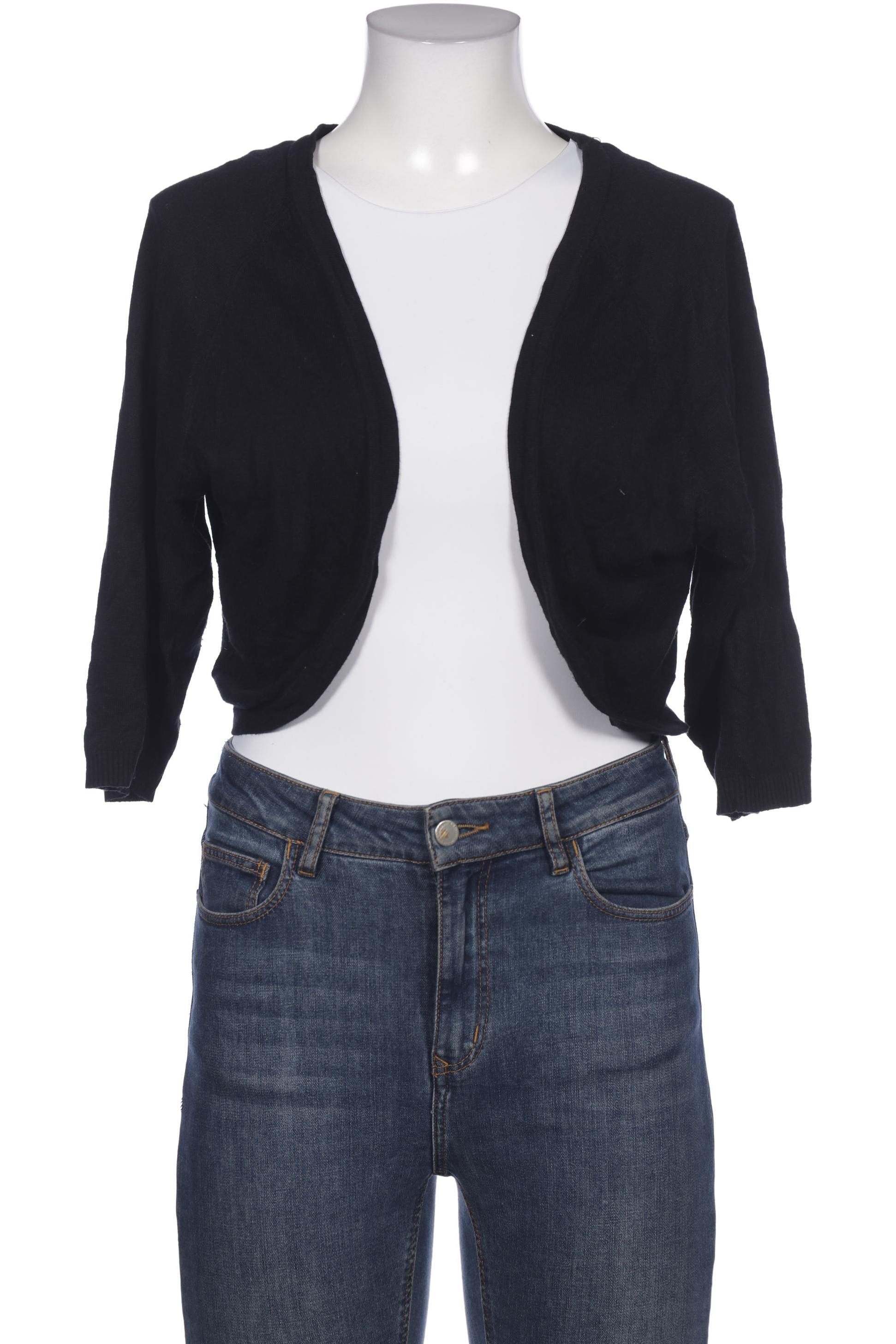 

Zizzi Damen Strickjacke, schwarz, Gr. 36