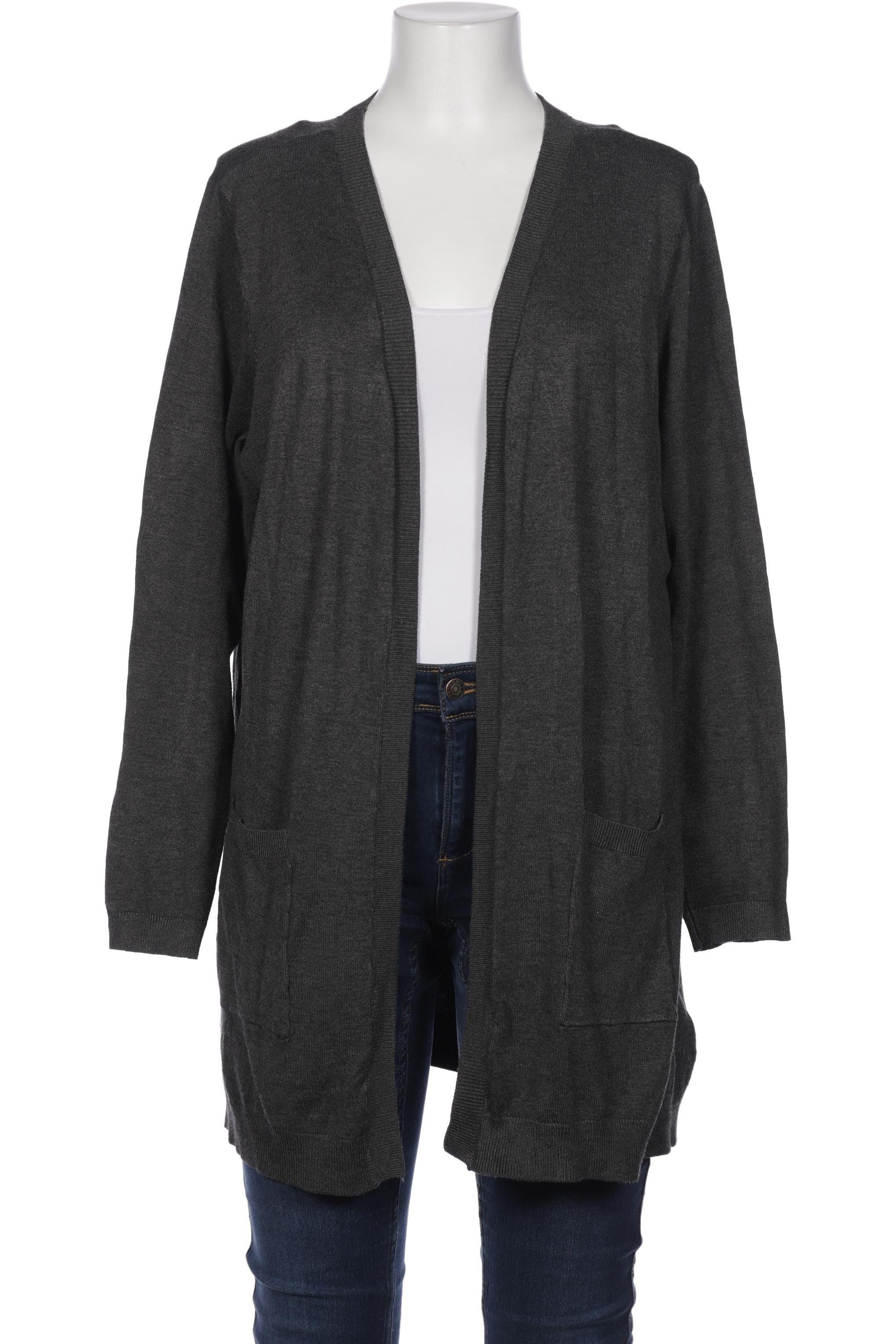 

Zizzi Damen Strickjacke, grau, Gr. 38