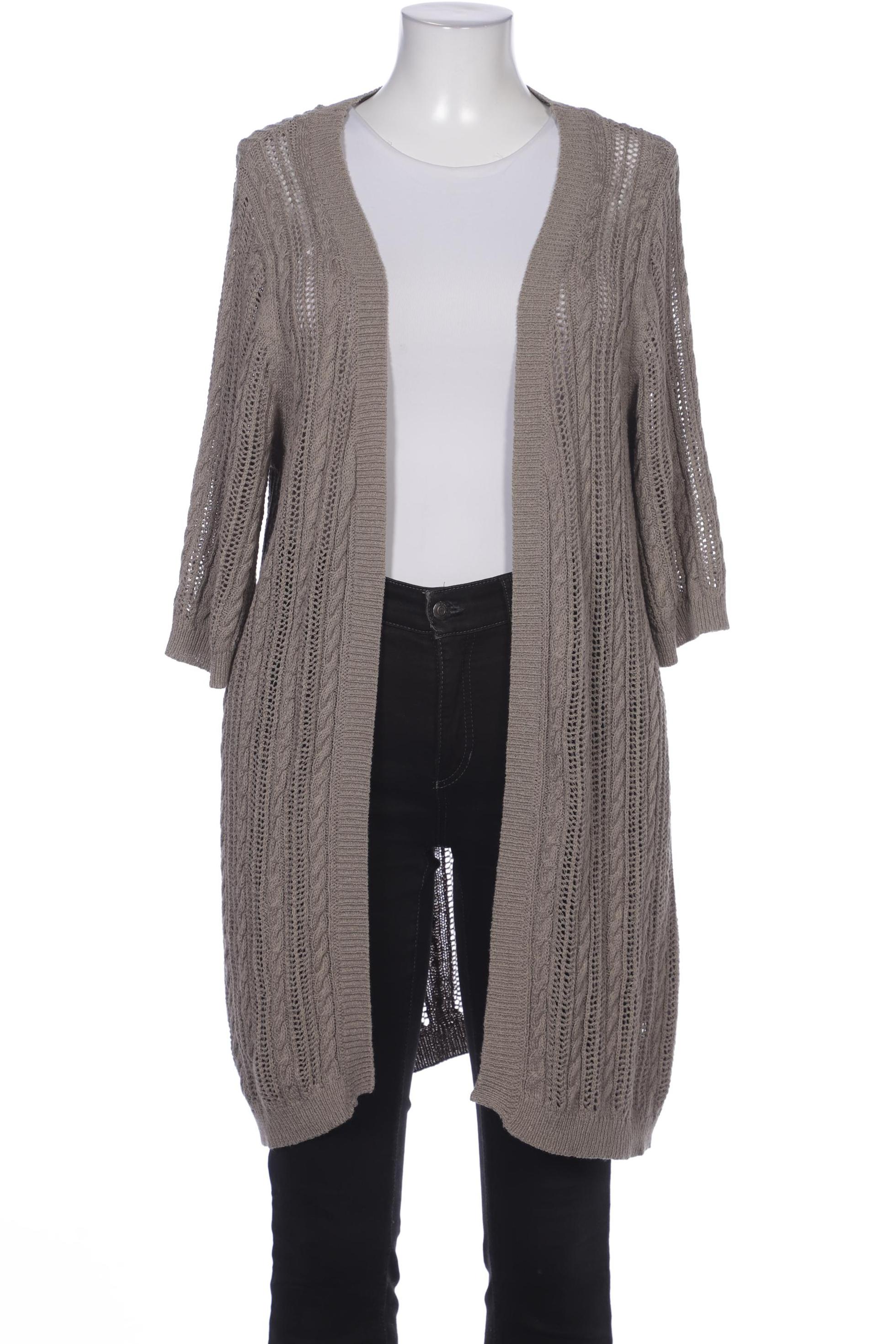 

Zizzi Damen Strickjacke, braun, Gr. 42