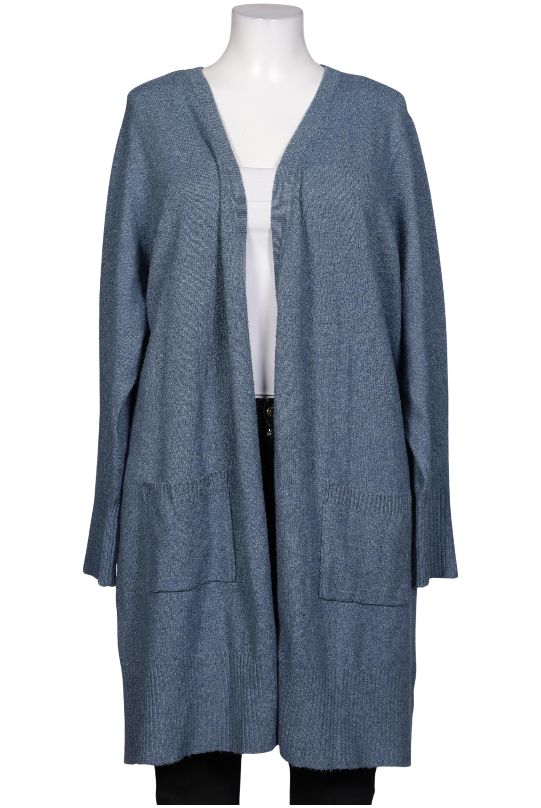 

Zizzi Damen Strickjacke, blau, Gr. 44