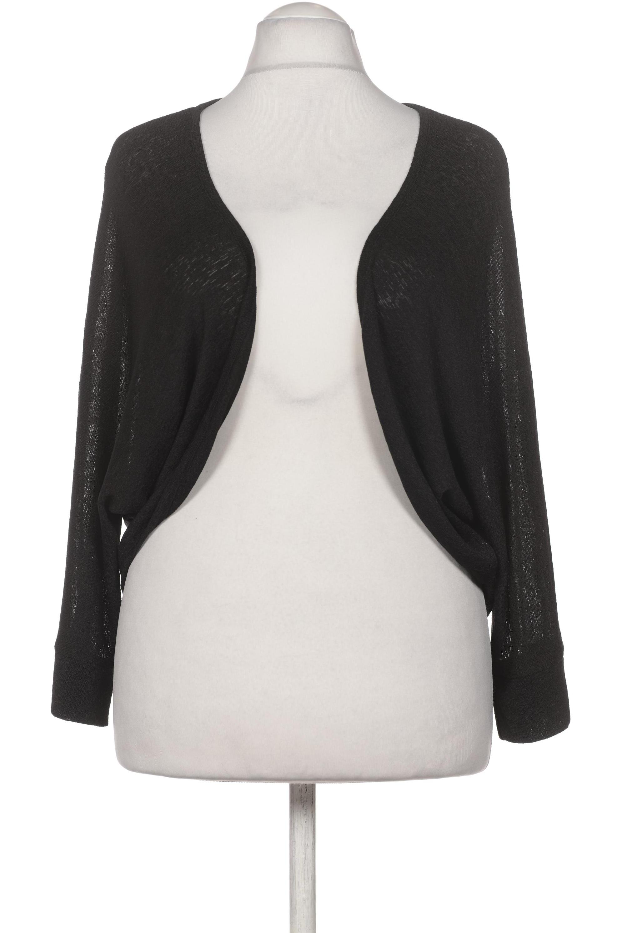 

Zizzi Damen Strickjacke, schwarz, Gr. 42