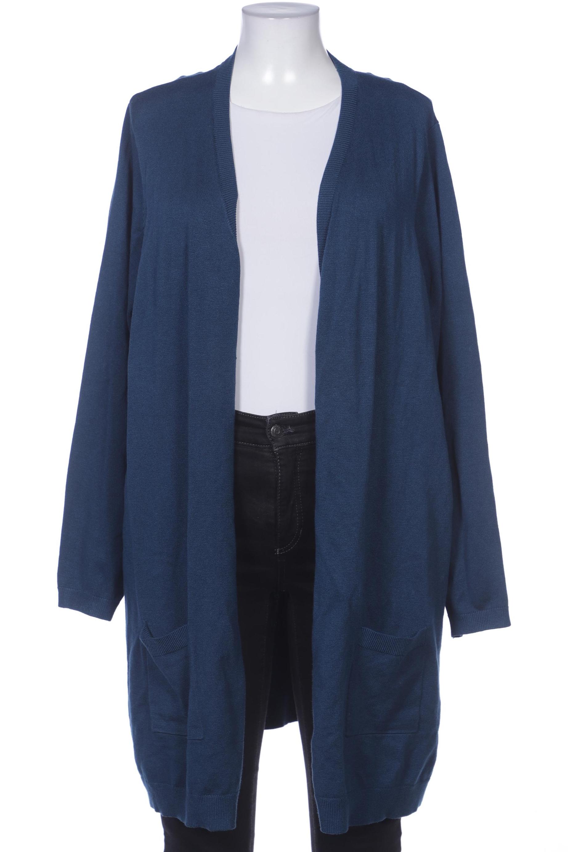 

Zizzi Damen Strickjacke, blau, Gr. 44