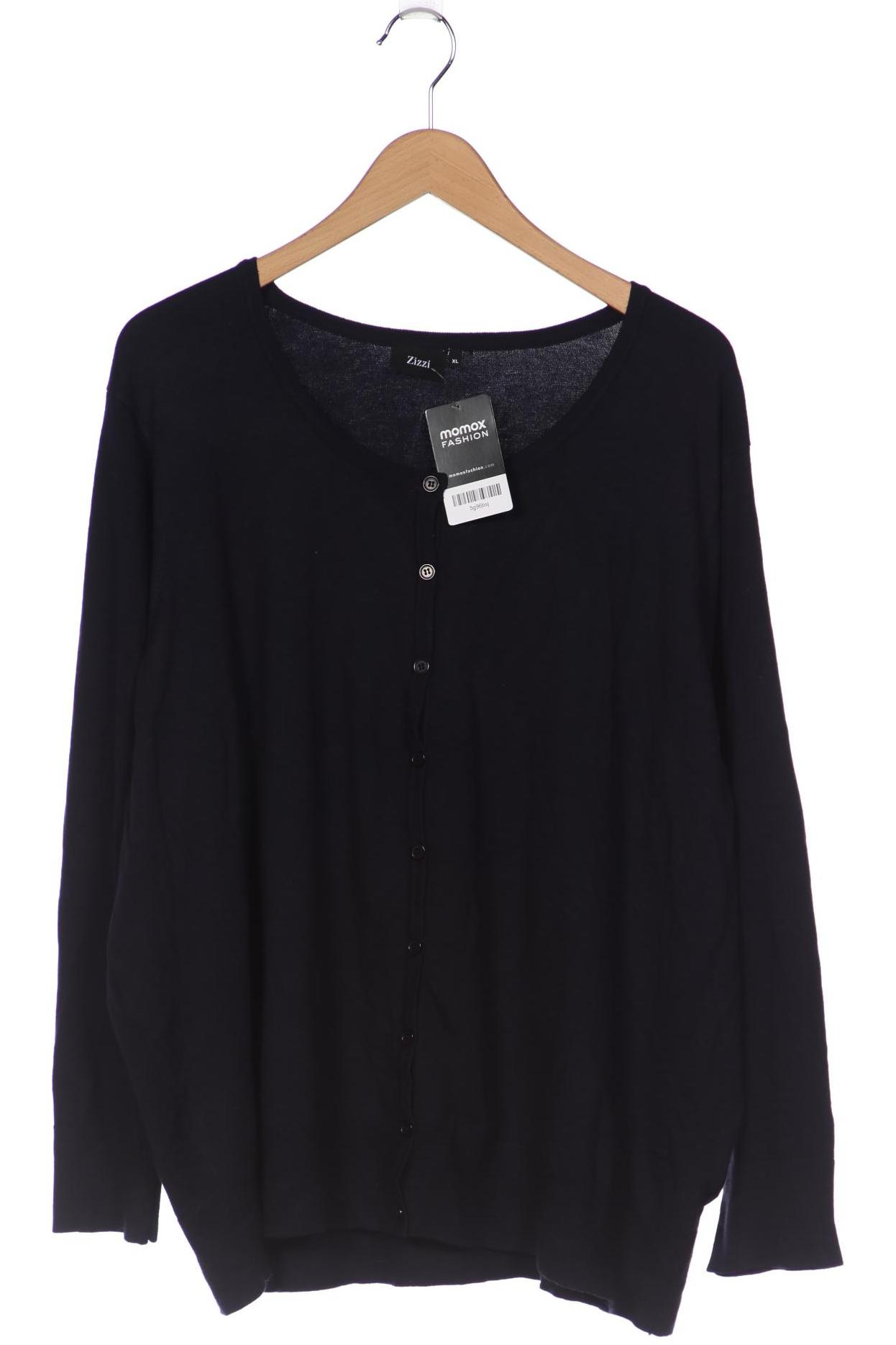 

Zizzi Damen Strickjacke, marineblau, Gr. 44