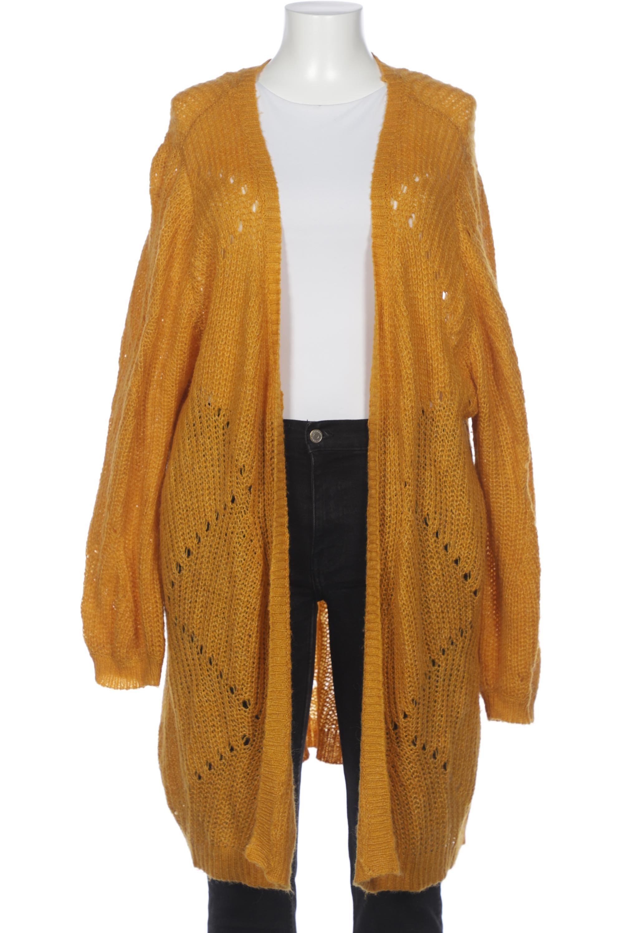 

Zizzi Damen Strickjacke, orange, Gr. 44