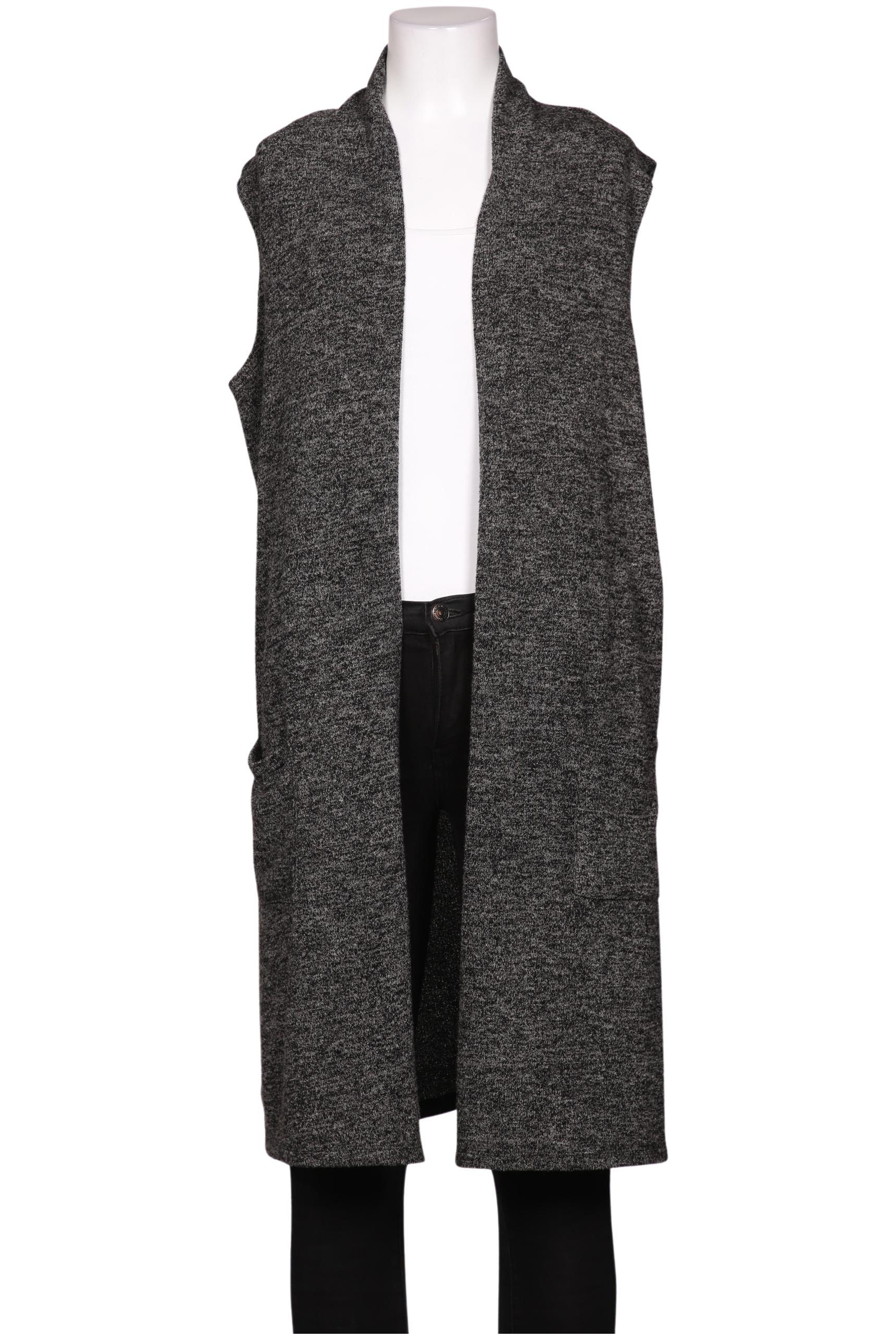 

Zizzi Damen Strickjacke, grau, Gr. 36