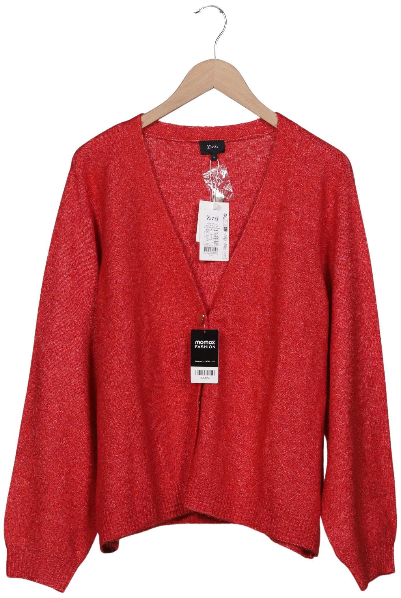 

Zizzi Damen Strickjacke, rot, Gr. 38