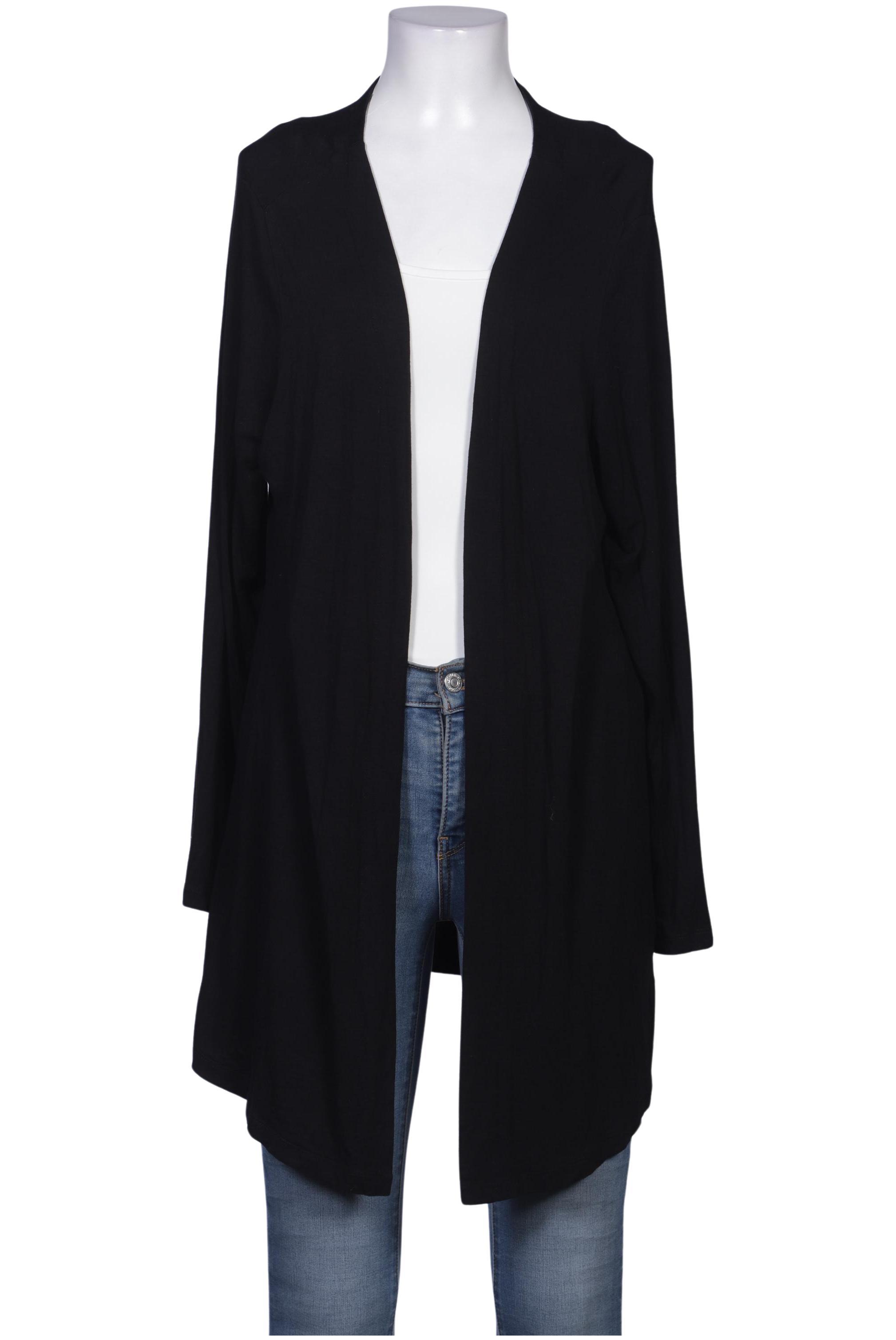 

Zizzi Damen Strickjacke, schwarz, Gr. 38