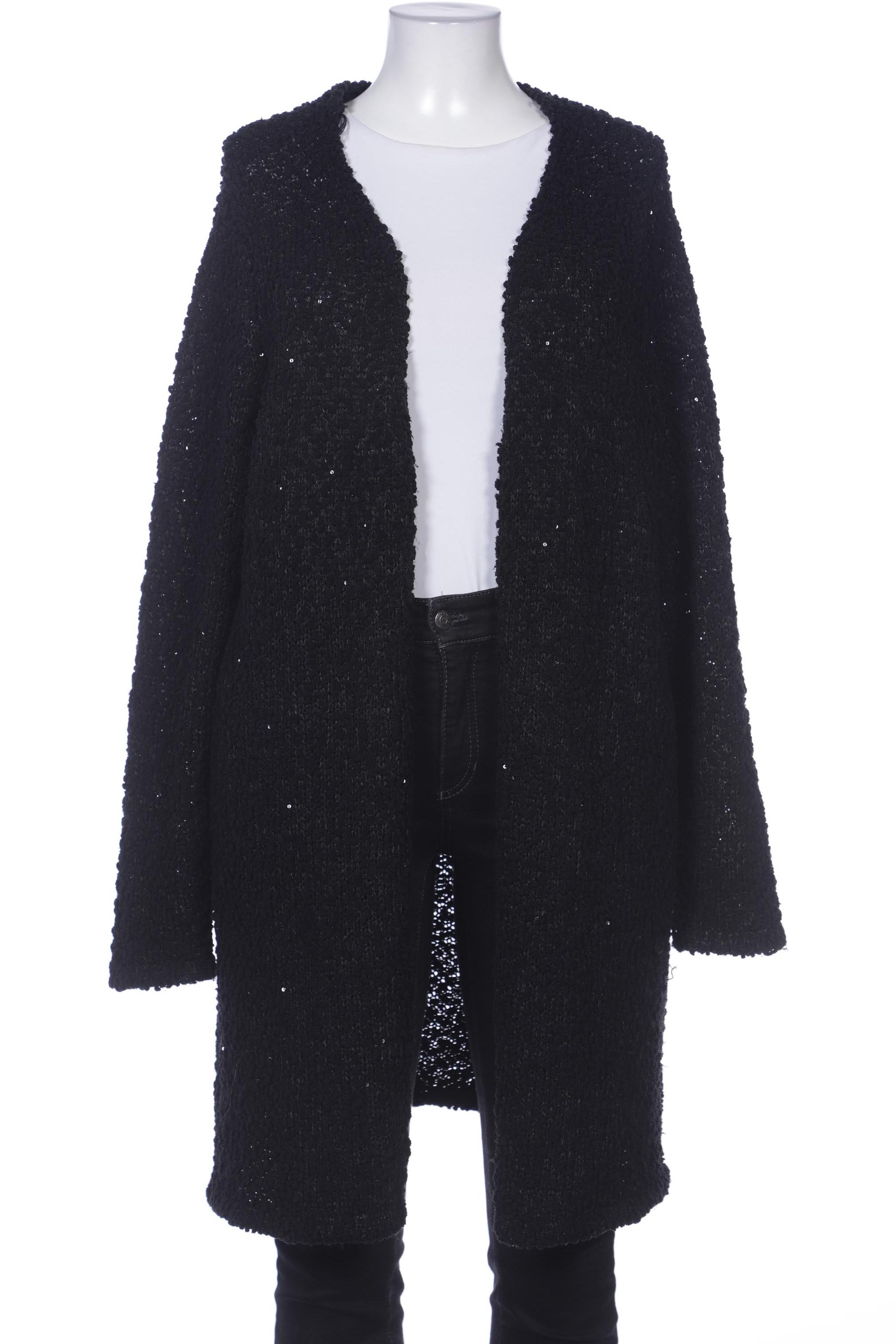 

Zizzi Damen Strickjacke, schwarz, Gr. 44