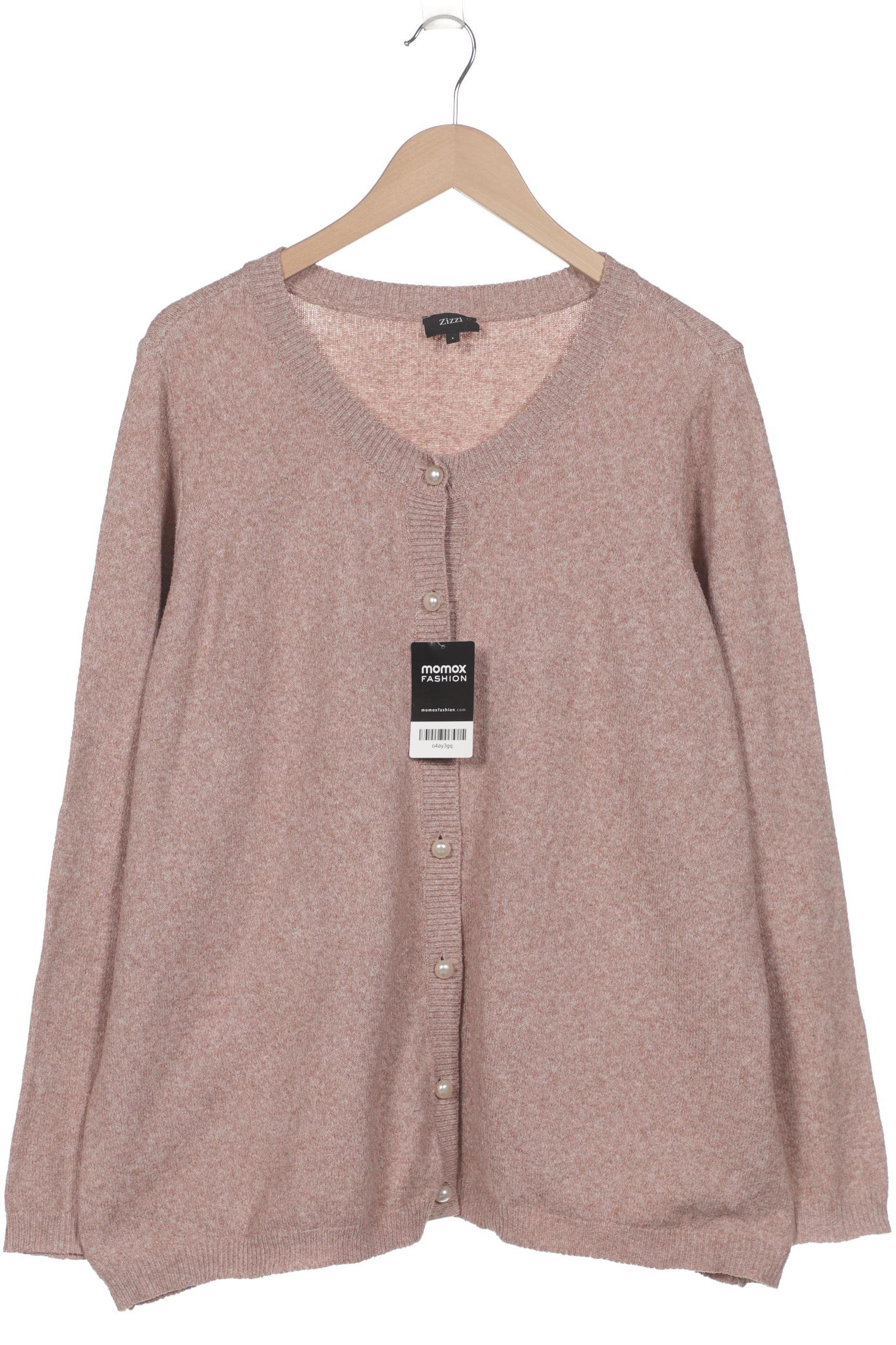 

Zizzi Damen Strickjacke, pink, Gr. 42