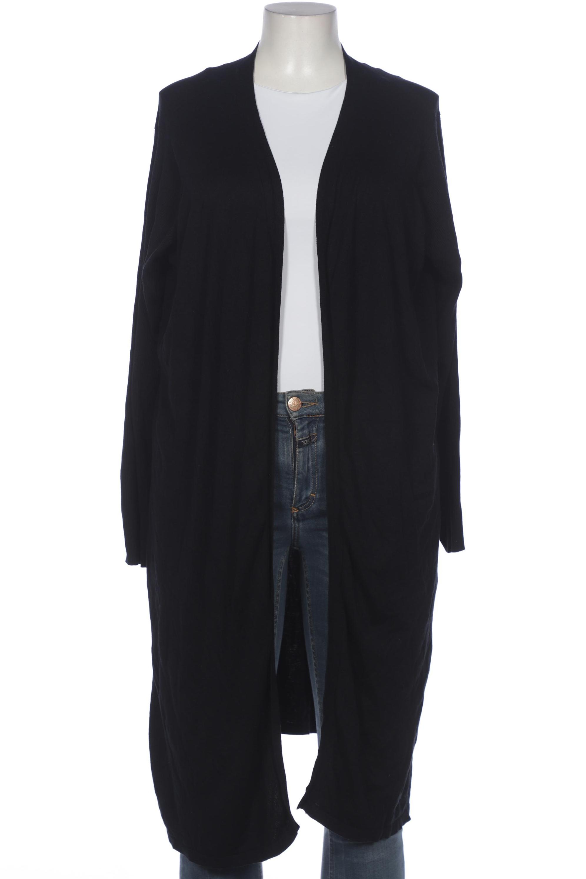 

Zizzi Damen Strickjacke, schwarz, Gr. 42