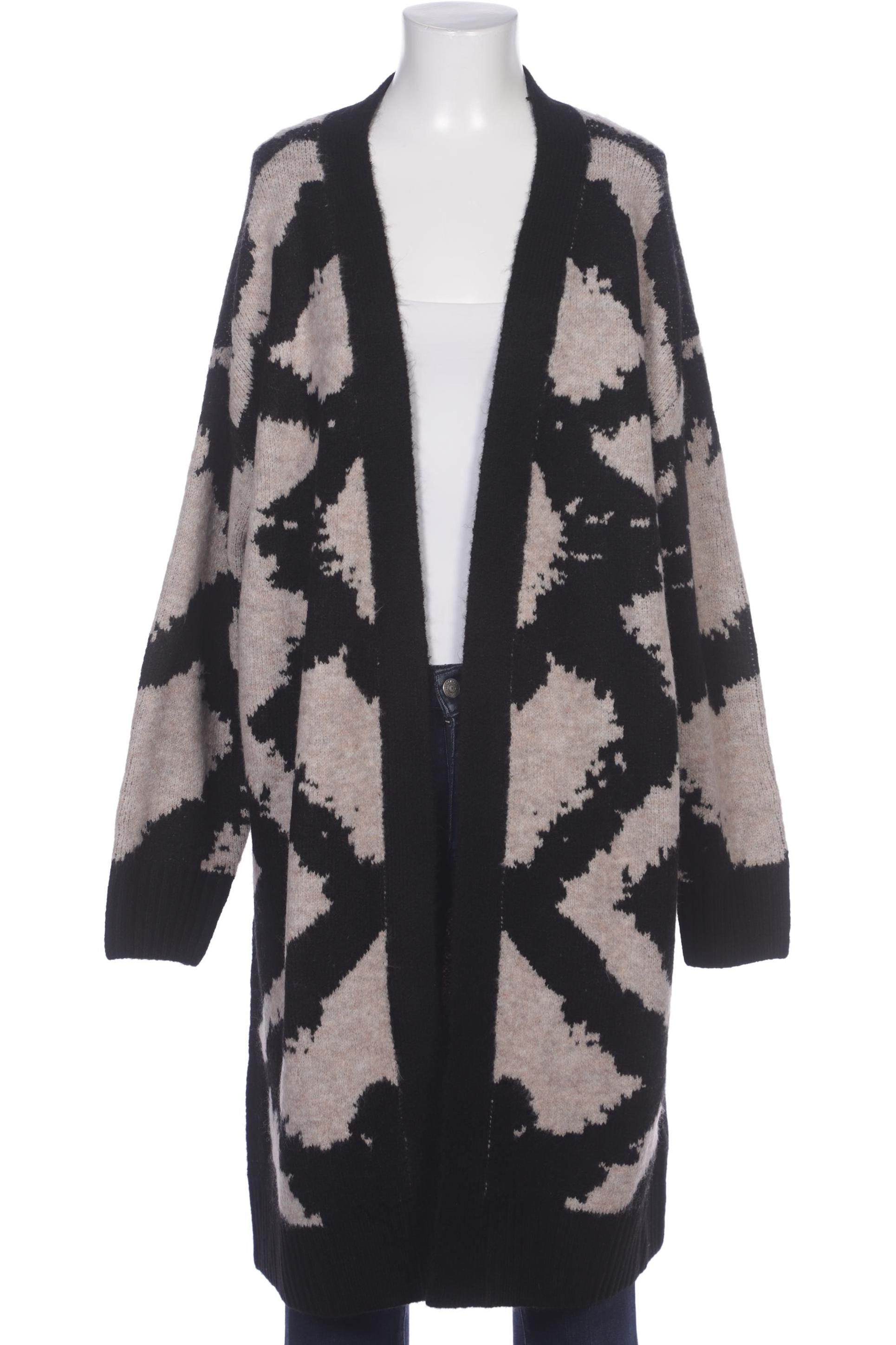 

Zizzi Damen Strickjacke, schwarz, Gr. 38