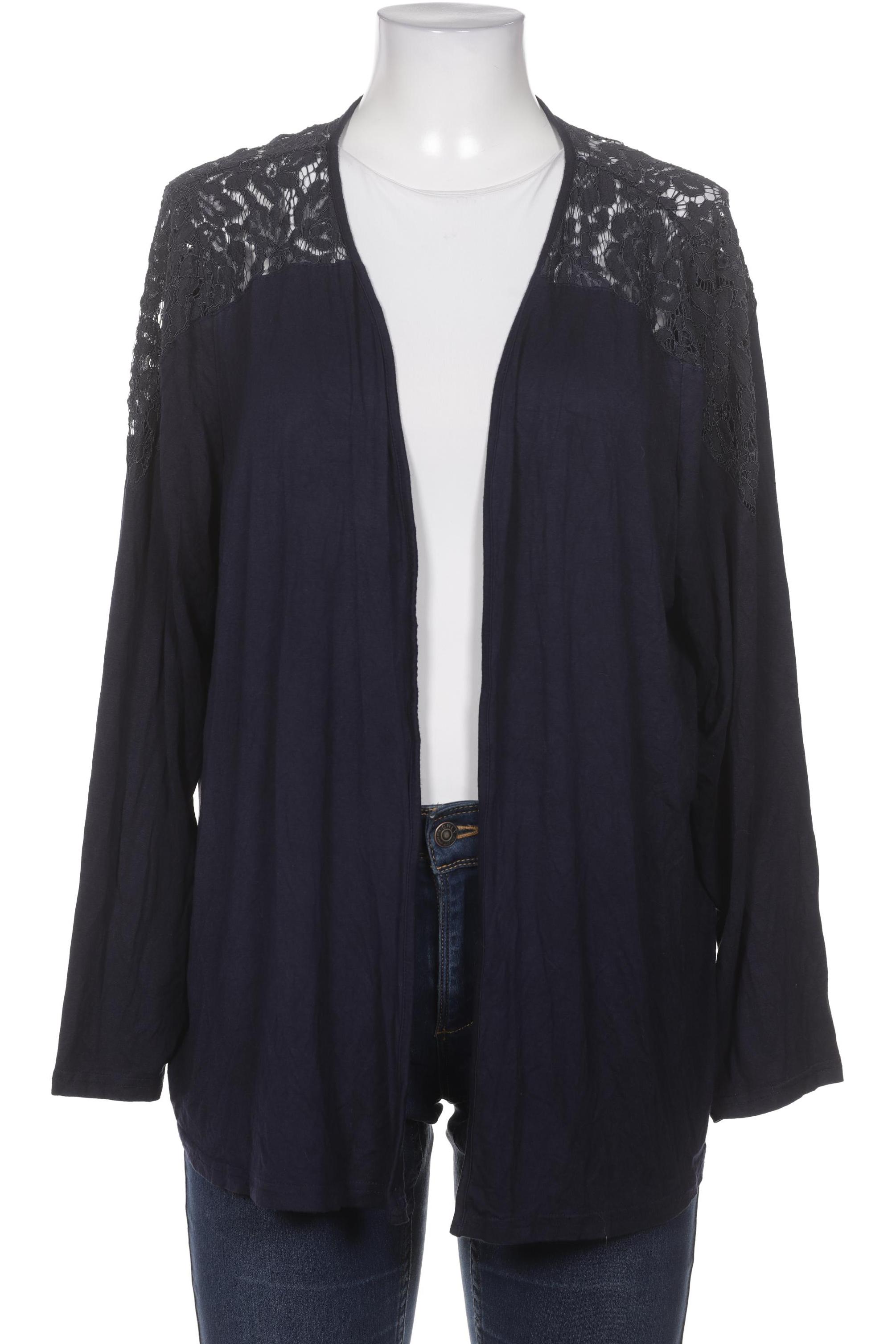 

Zizzi Damen Strickjacke, marineblau, Gr. 42