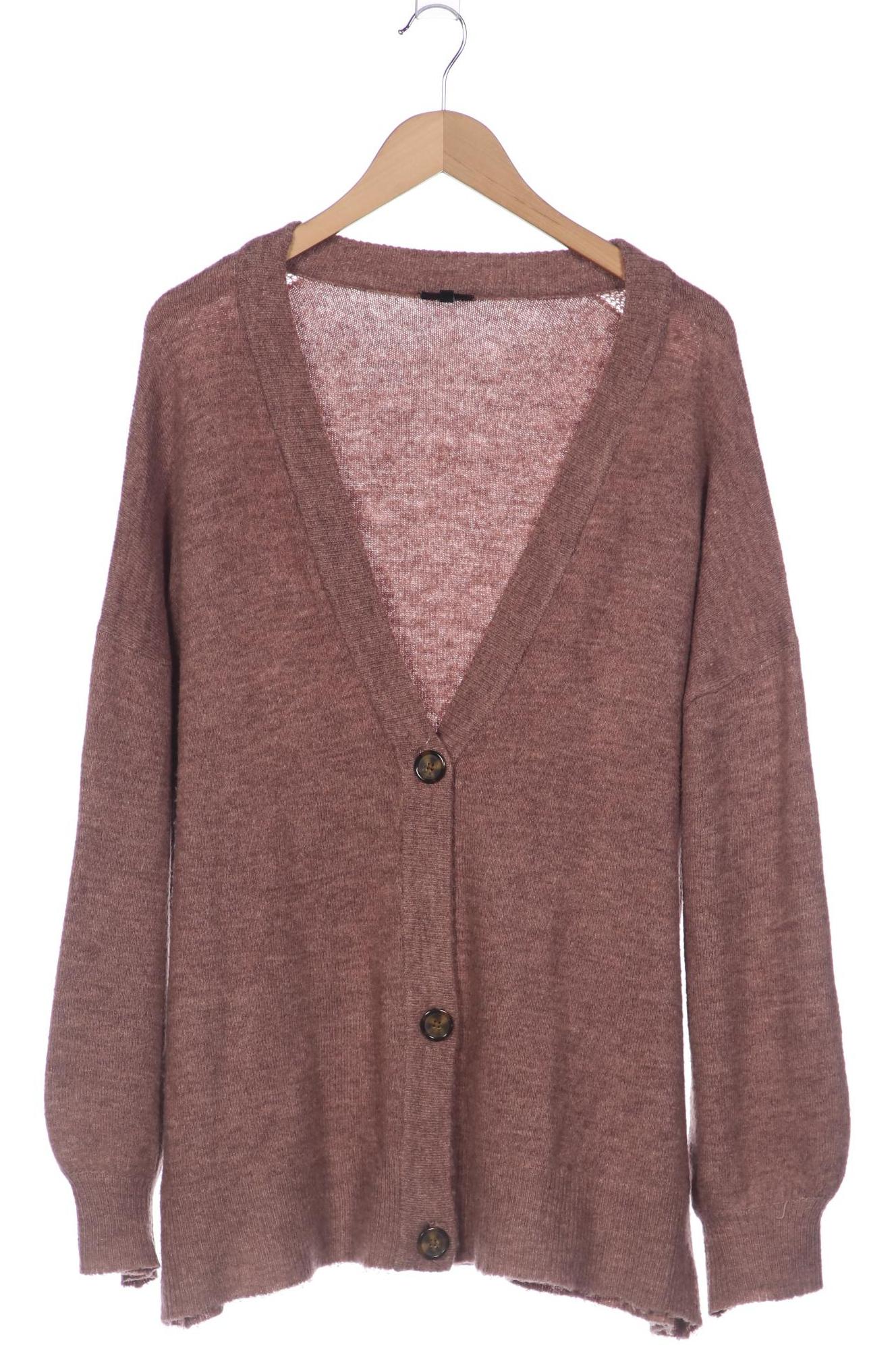 

Zizzi Damen Strickjacke, bordeaux, Gr. 38