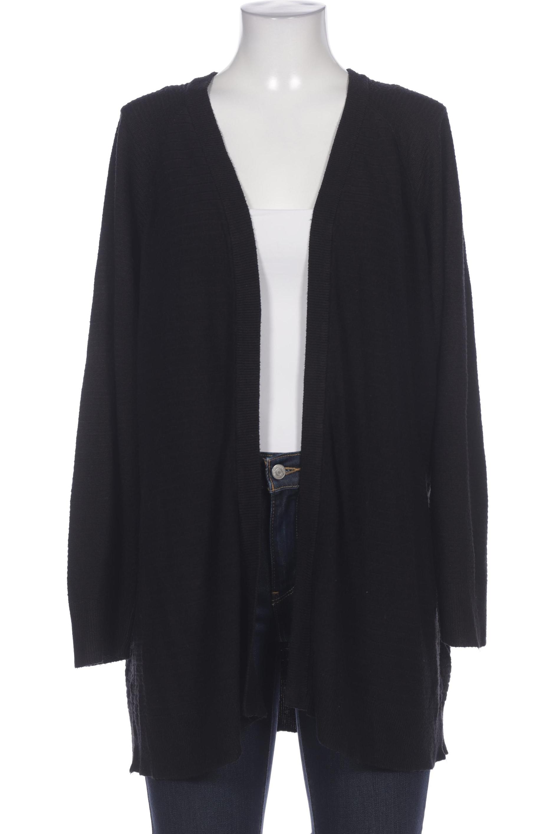 

Zizzi Damen Strickjacke, schwarz, Gr. 38