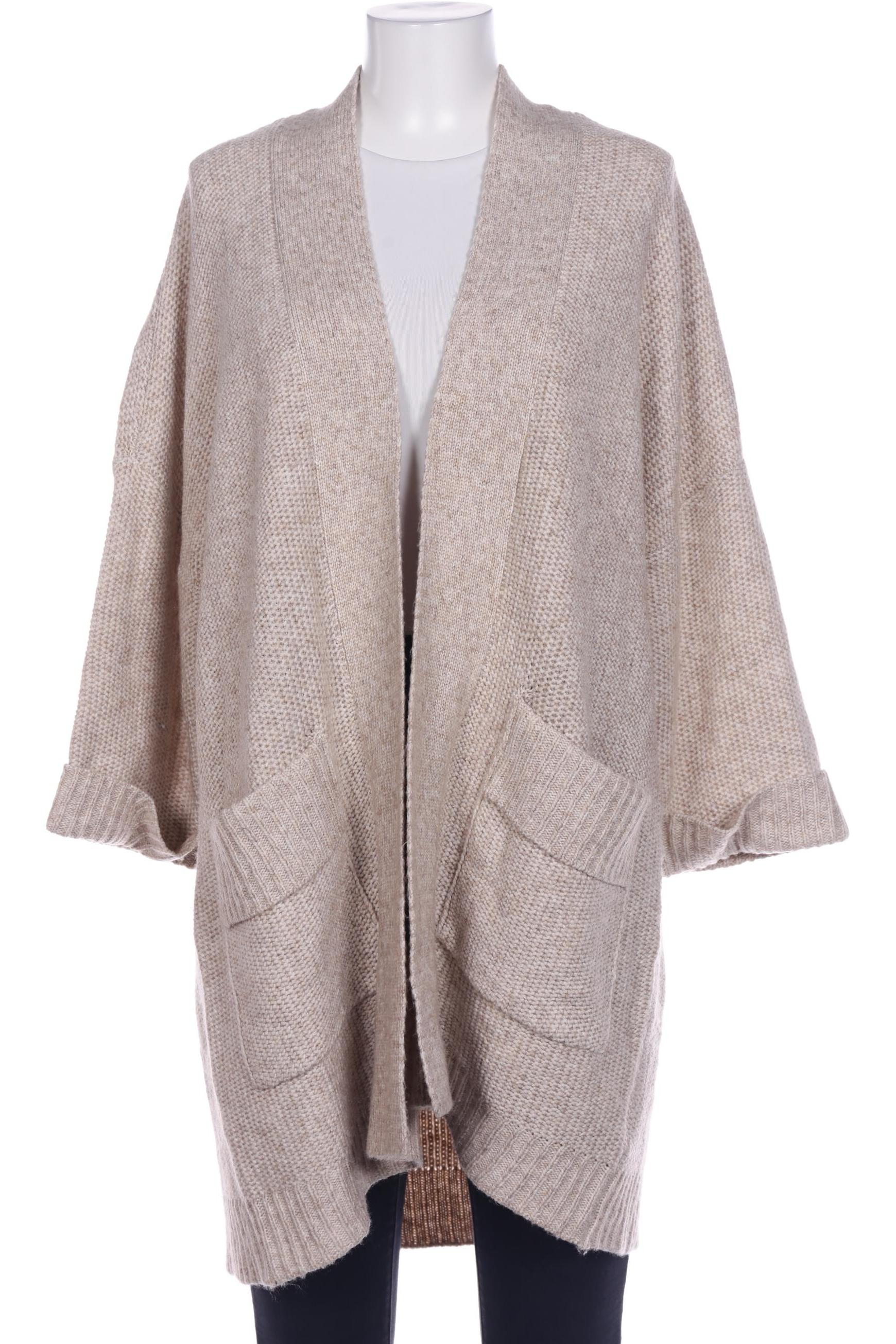 

Zizzi Damen Strickjacke, beige, Gr. 38