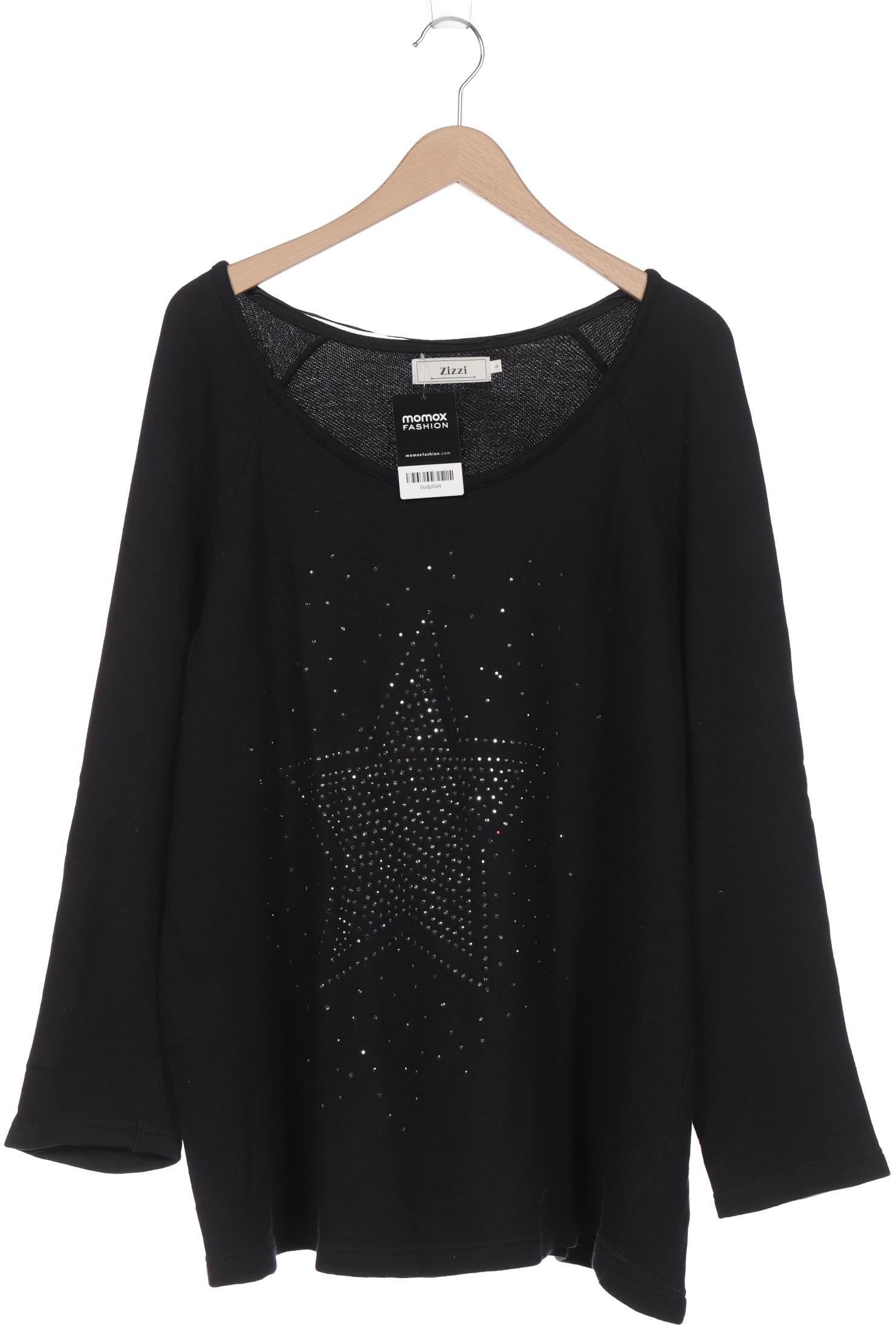 

Zizzi Damen Sweatshirt, schwarz, Gr. 42