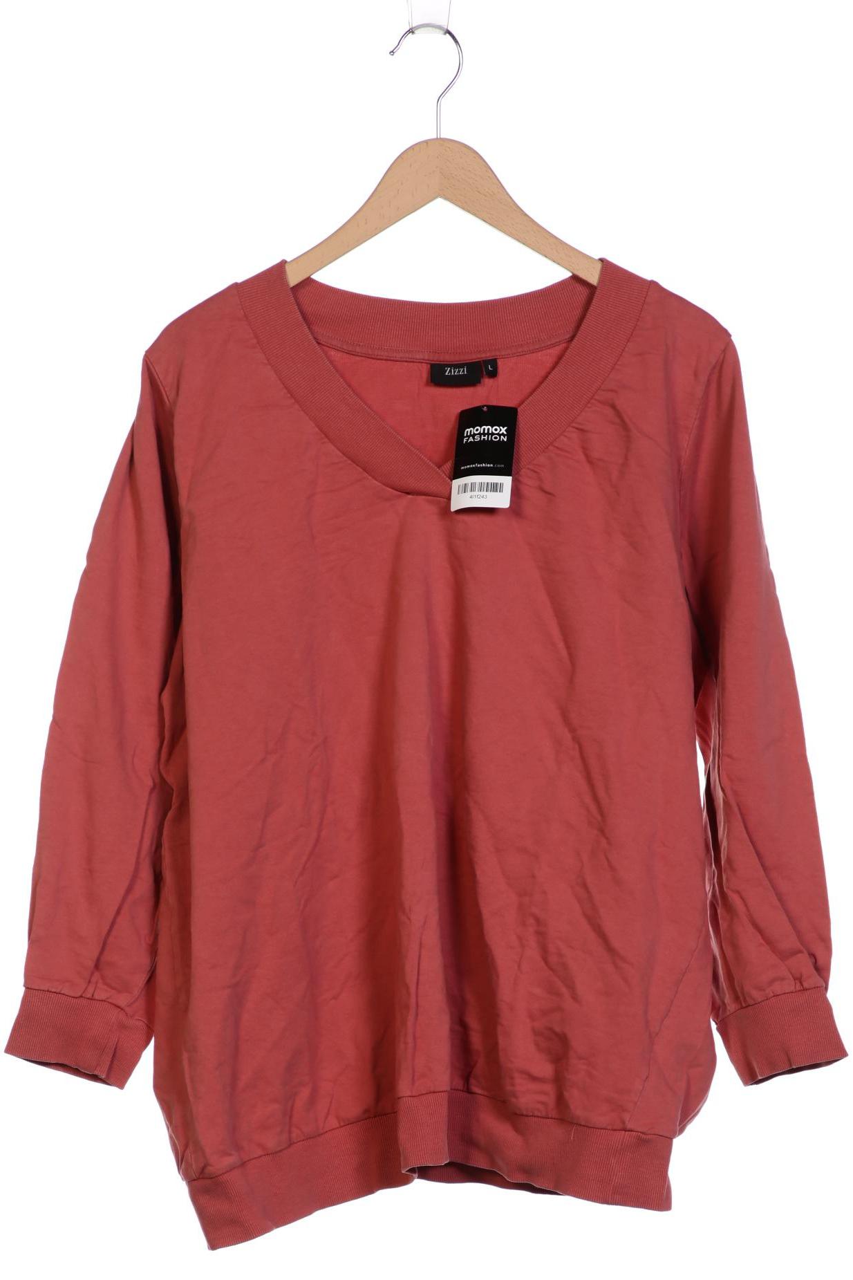 

Zizzi Damen Sweatshirt, rot, Gr. 42