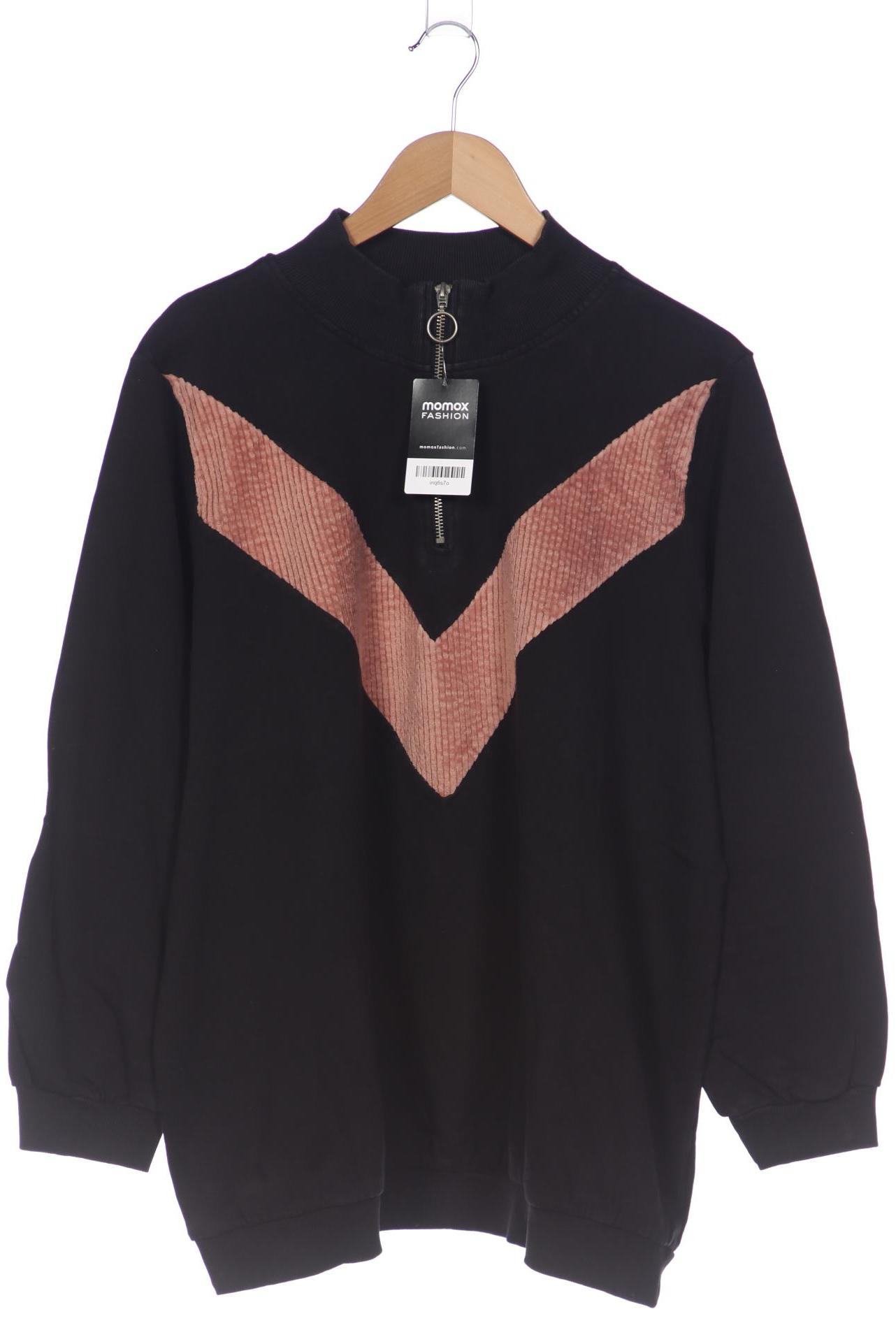 

Zizzi Damen Sweatshirt, schwarz, Gr. 38