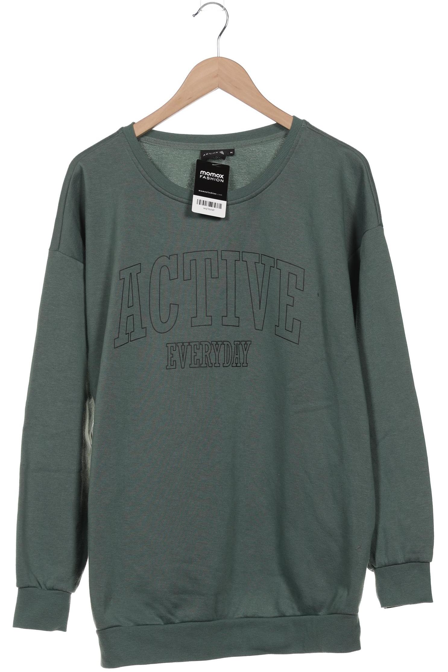 

Zizzi Damen Sweatshirt, grün, Gr. 38