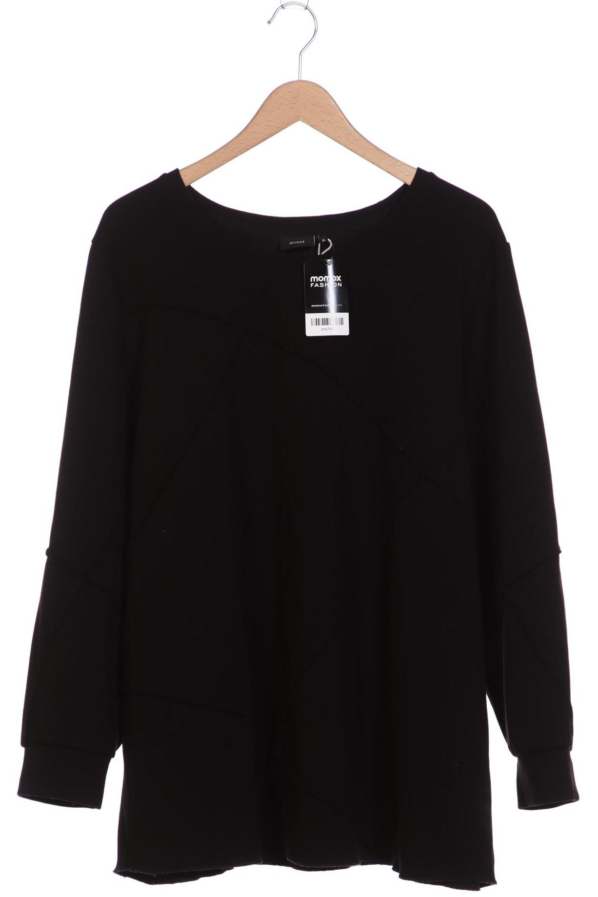 

Zizzi Damen Sweatshirt, schwarz