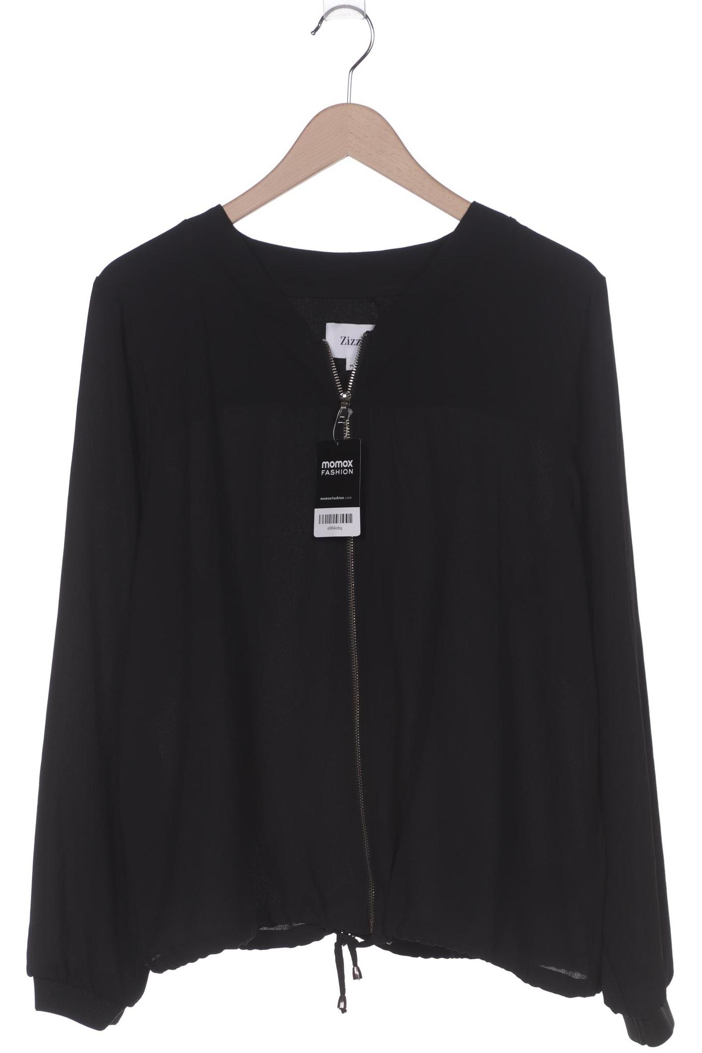 

Zizzi Damen Sweatshirt, schwarz, Gr. 38