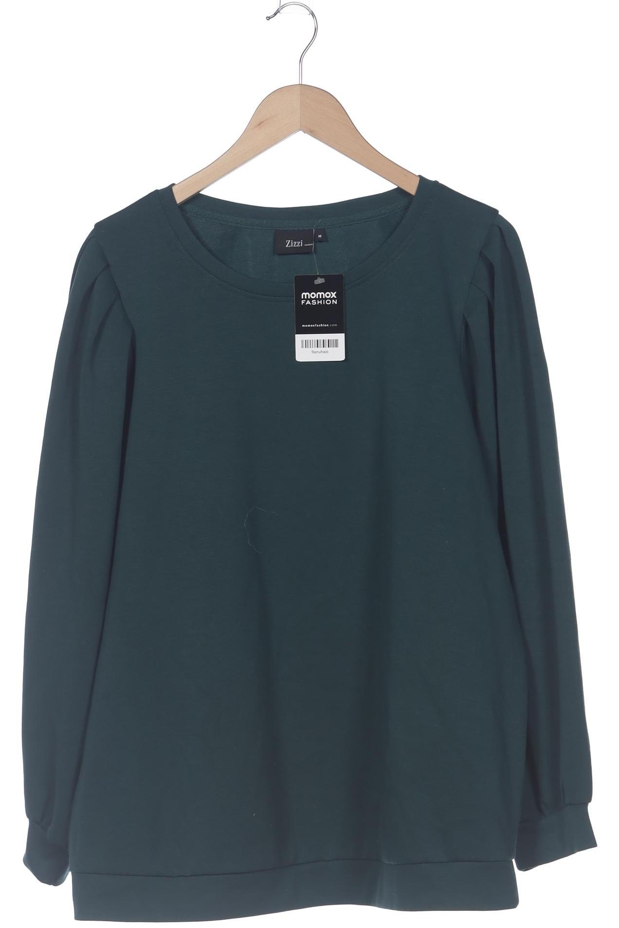 

Zizzi Damen Sweatshirt, grün, Gr. 38