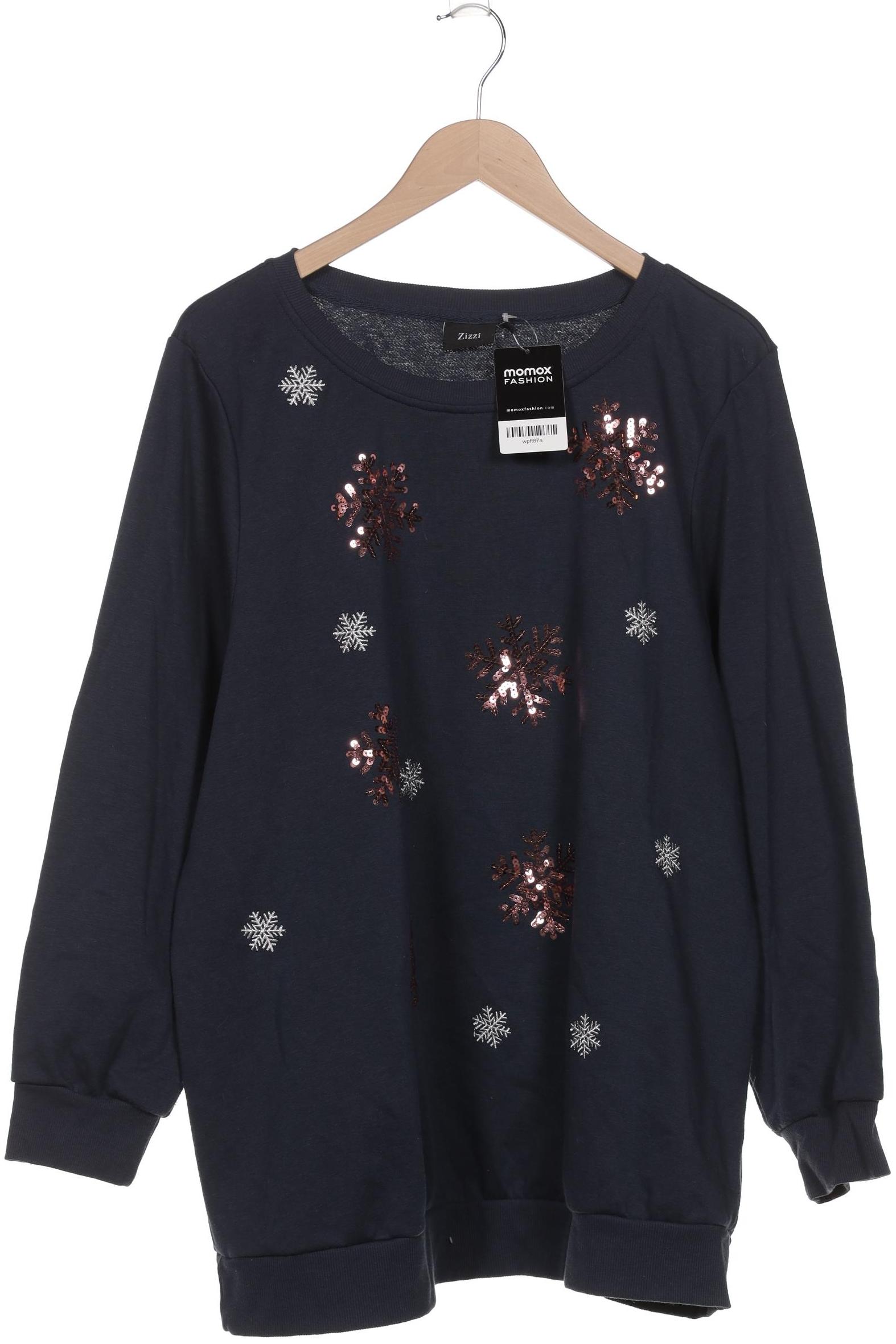 

Zizzi Damen Sweatshirt, marineblau, Gr. 42