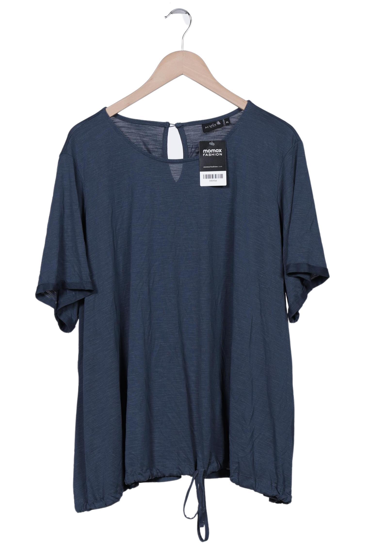 

Zizzi Damen T-Shirt, marineblau, Gr. 44