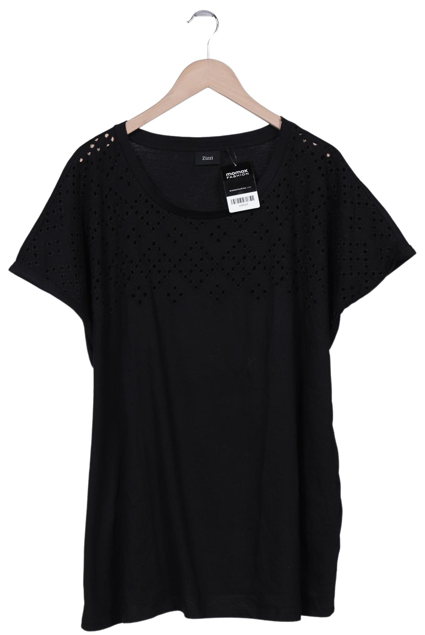

Zizzi Damen T-Shirt, schwarz, Gr. 44
