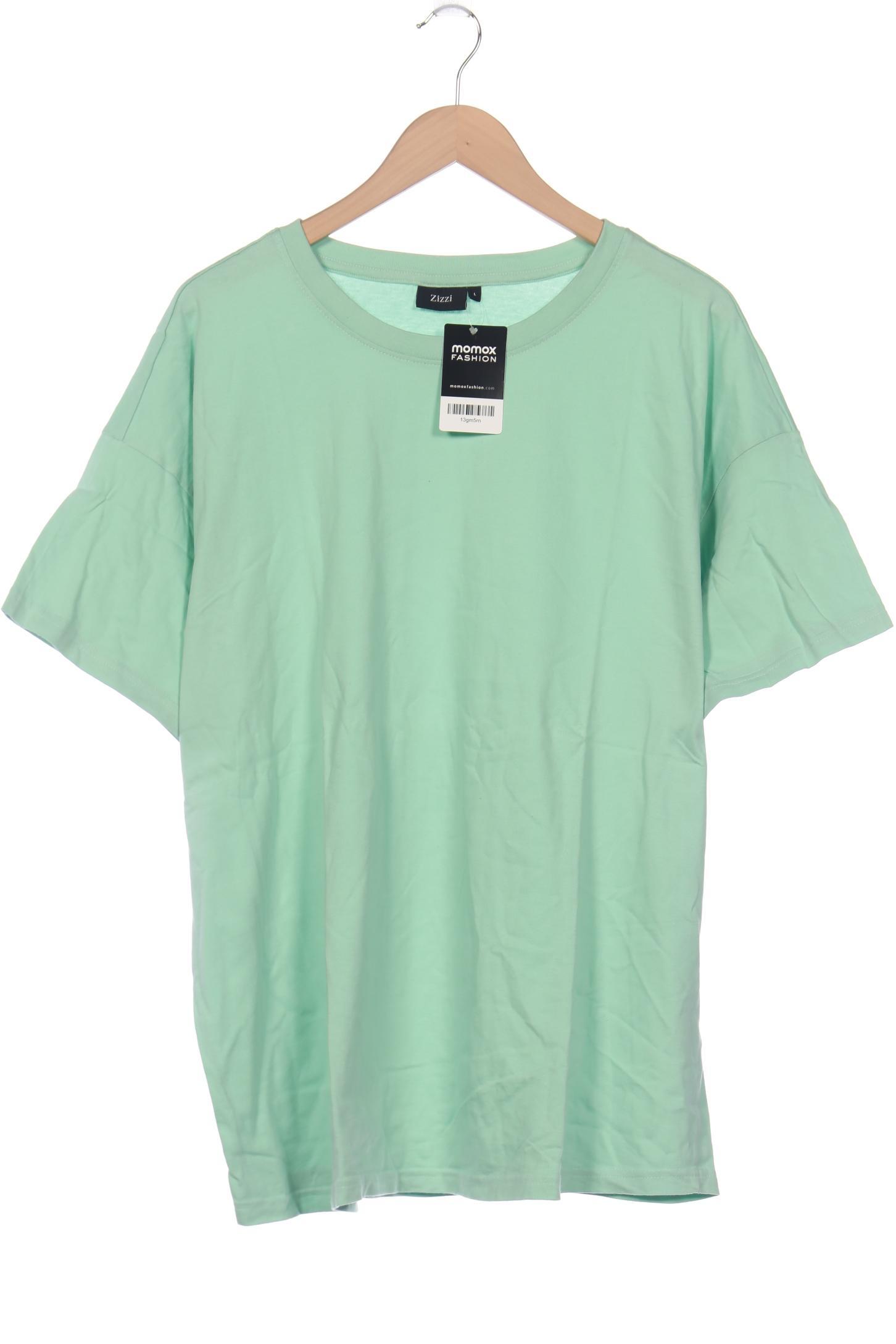 

Zizzi Damen T-Shirt, hellgrün, Gr. 42