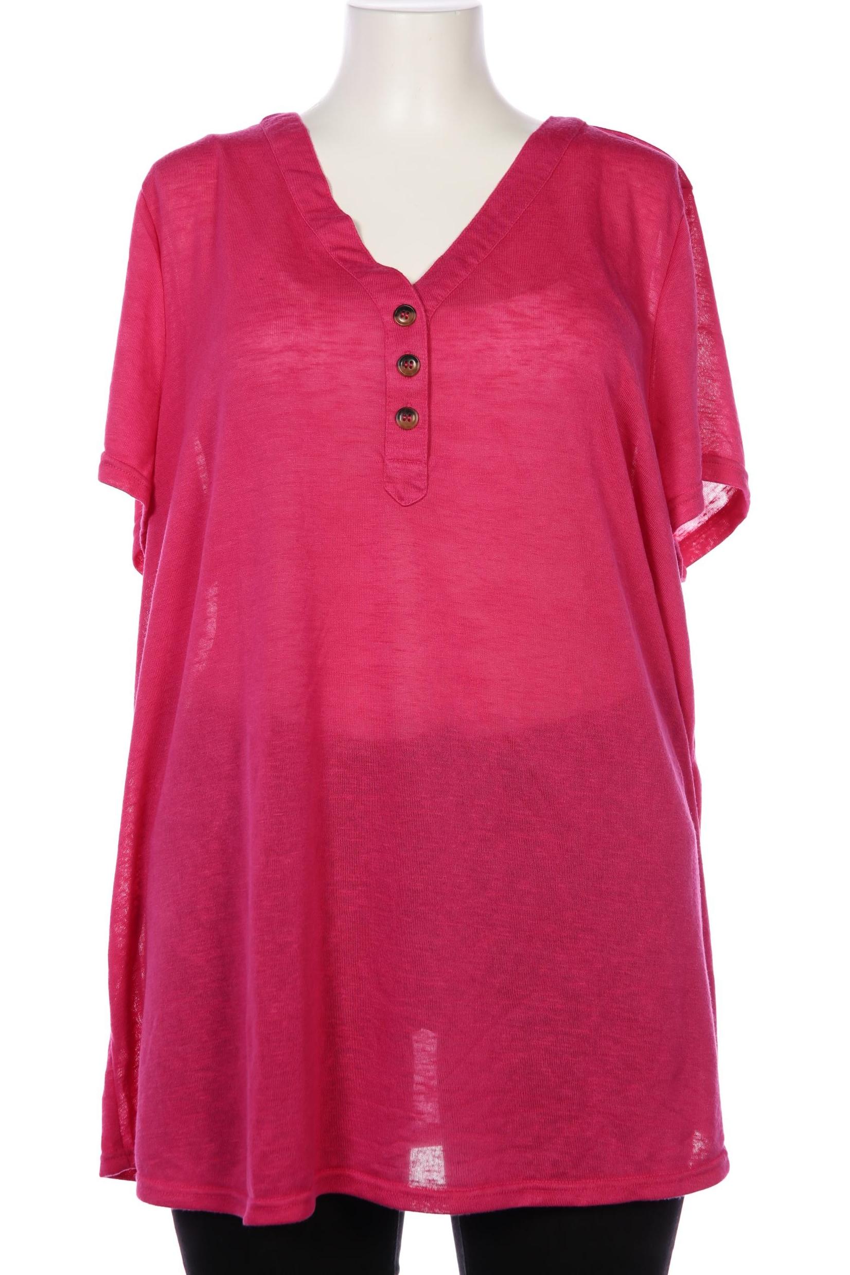 

Zizzi Damen T-Shirt, pink, Gr. 46