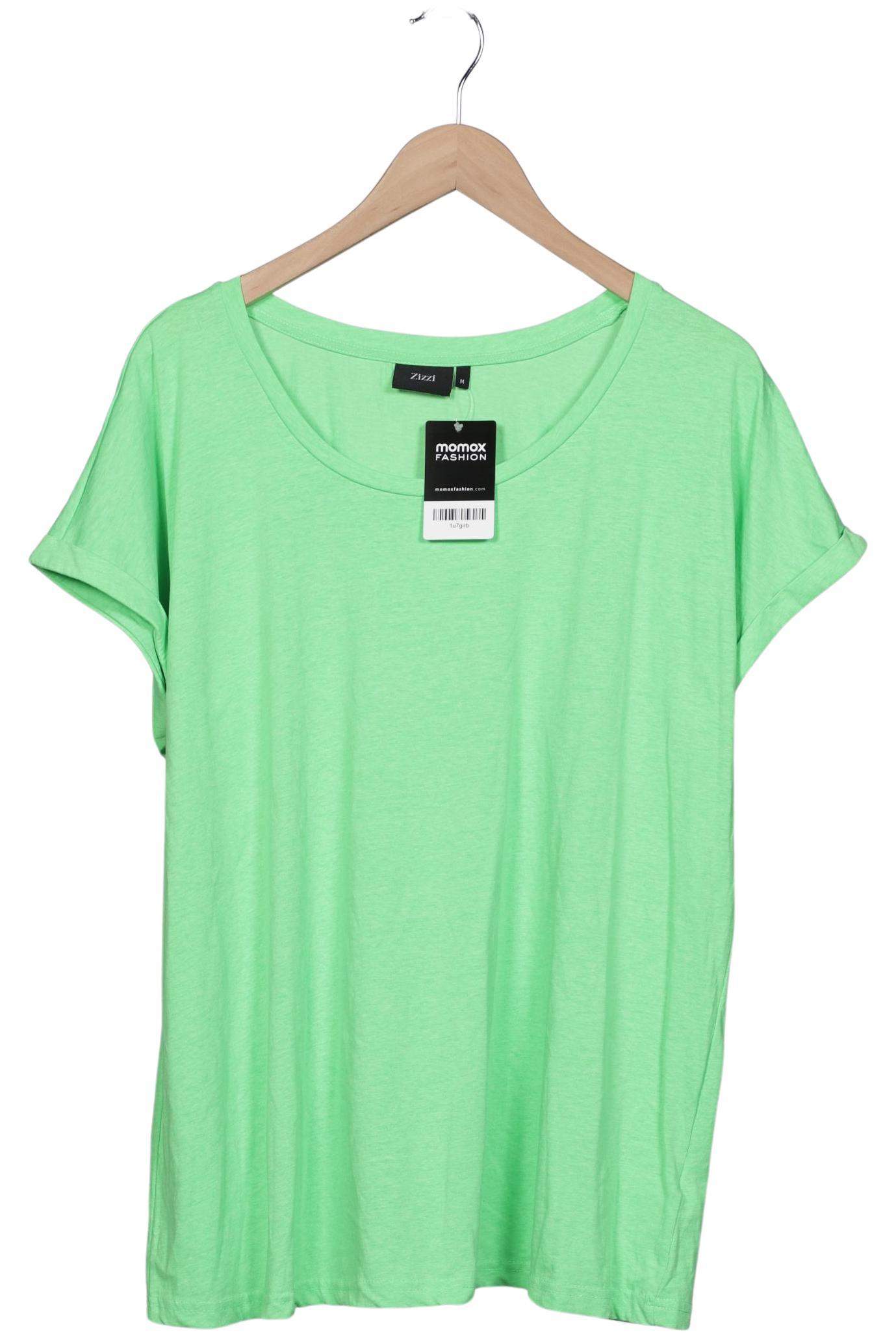 

Zizzi Damen T-Shirt, grün, Gr. 38