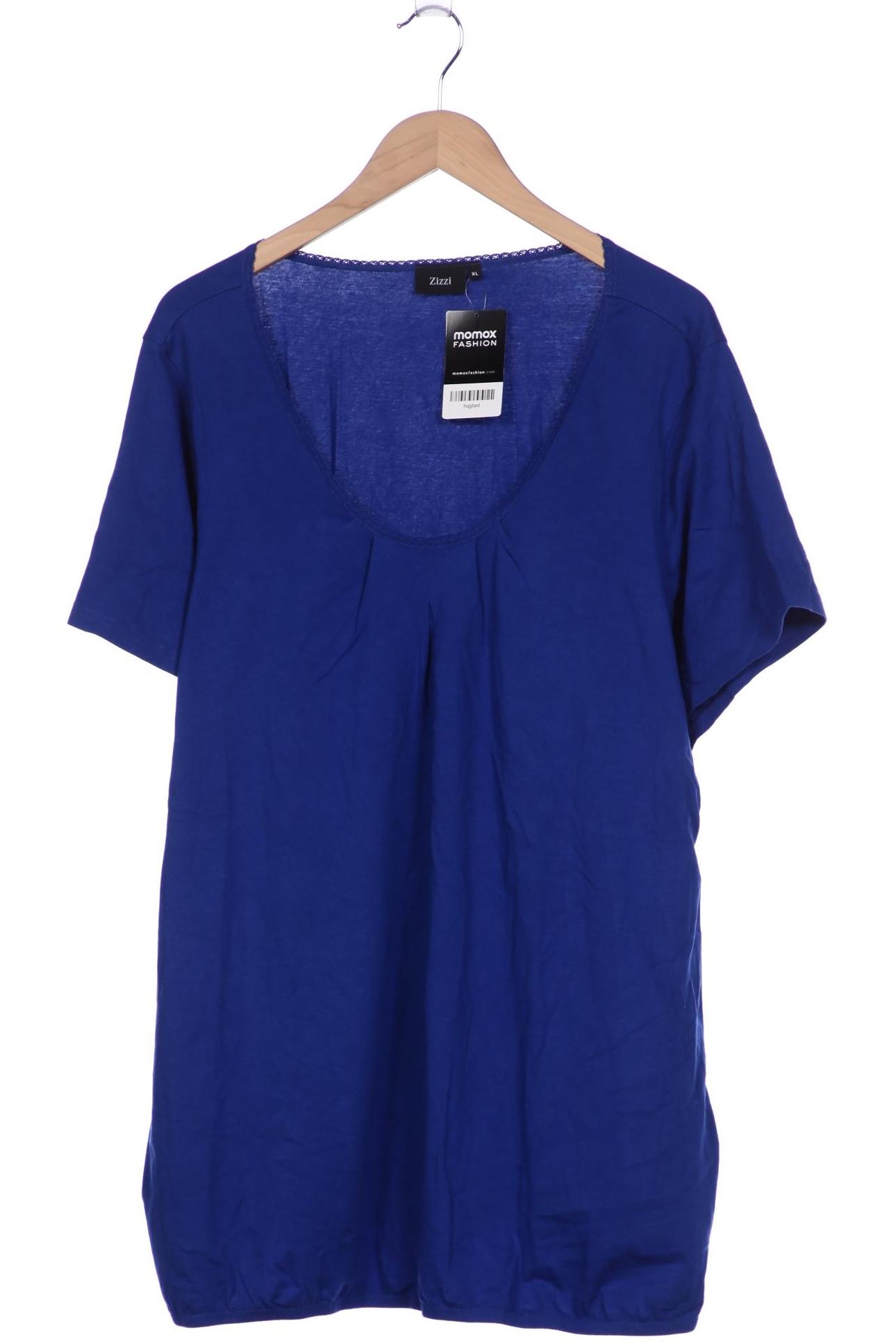 

Zizzi Damen T-Shirt, marineblau, Gr. 44