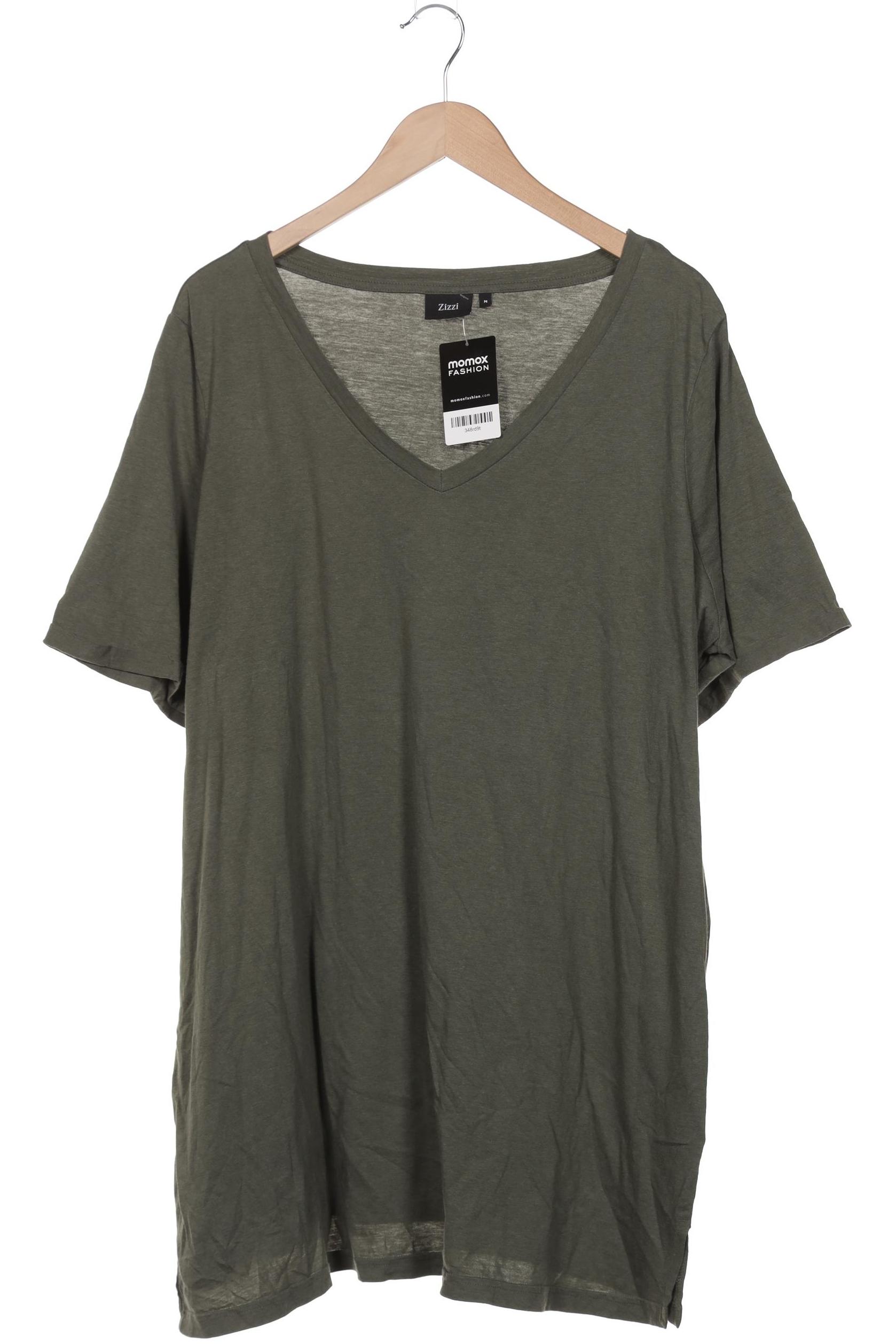 

Zizzi Damen T-Shirt, grün, Gr. 38