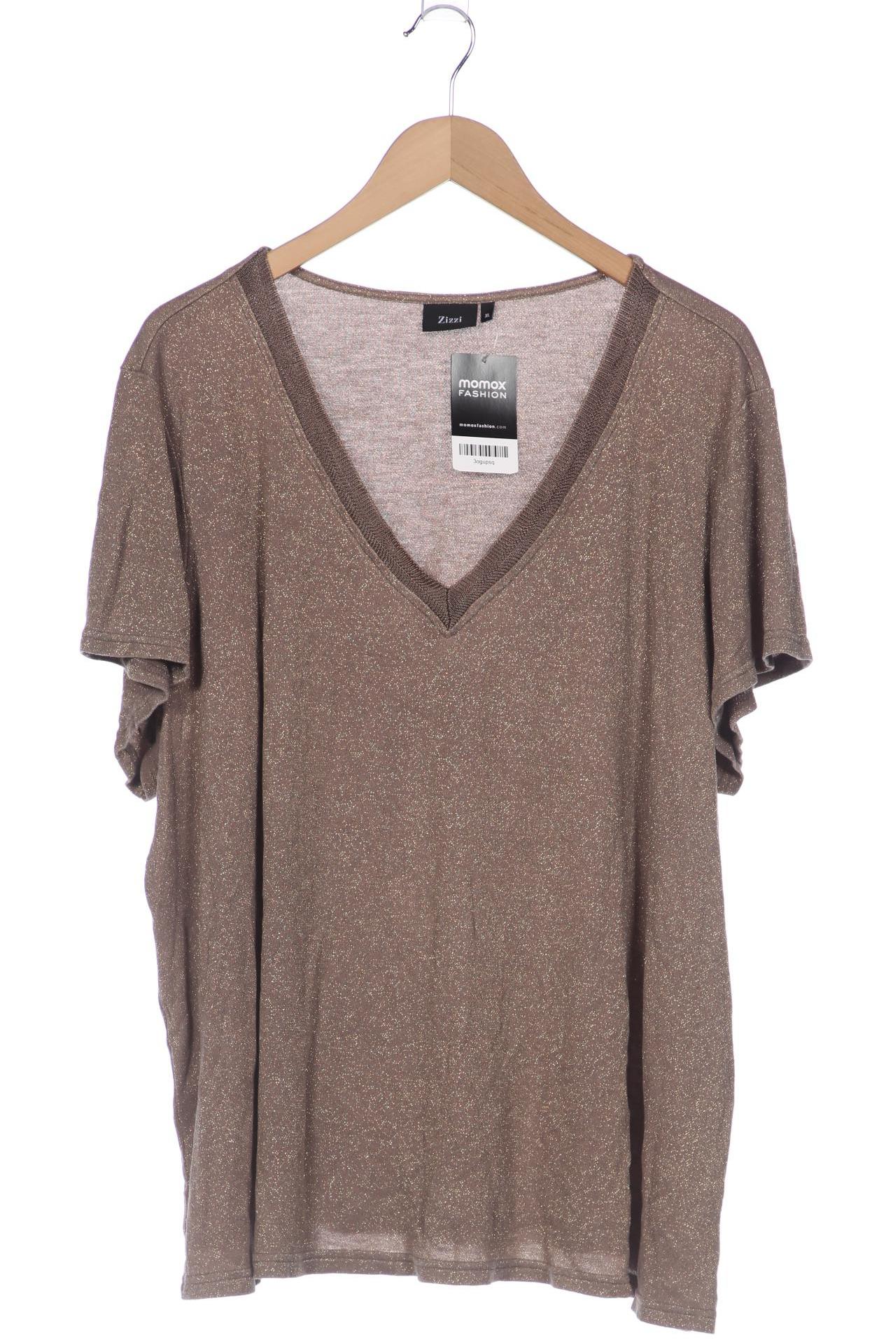 

Zizzi Damen T-Shirt, beige, Gr. 44