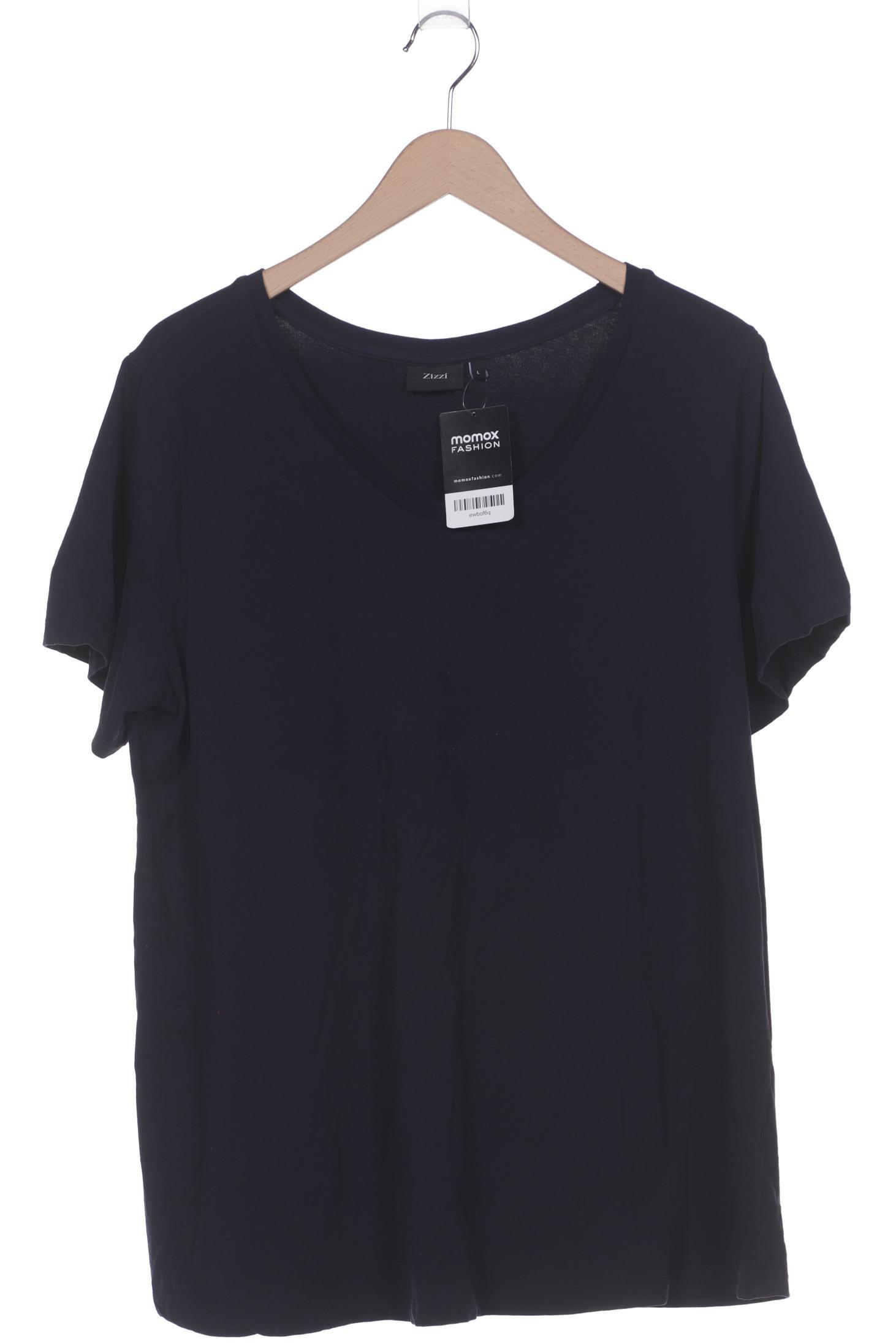 

Zizzi Damen T-Shirt, marineblau, Gr. 42