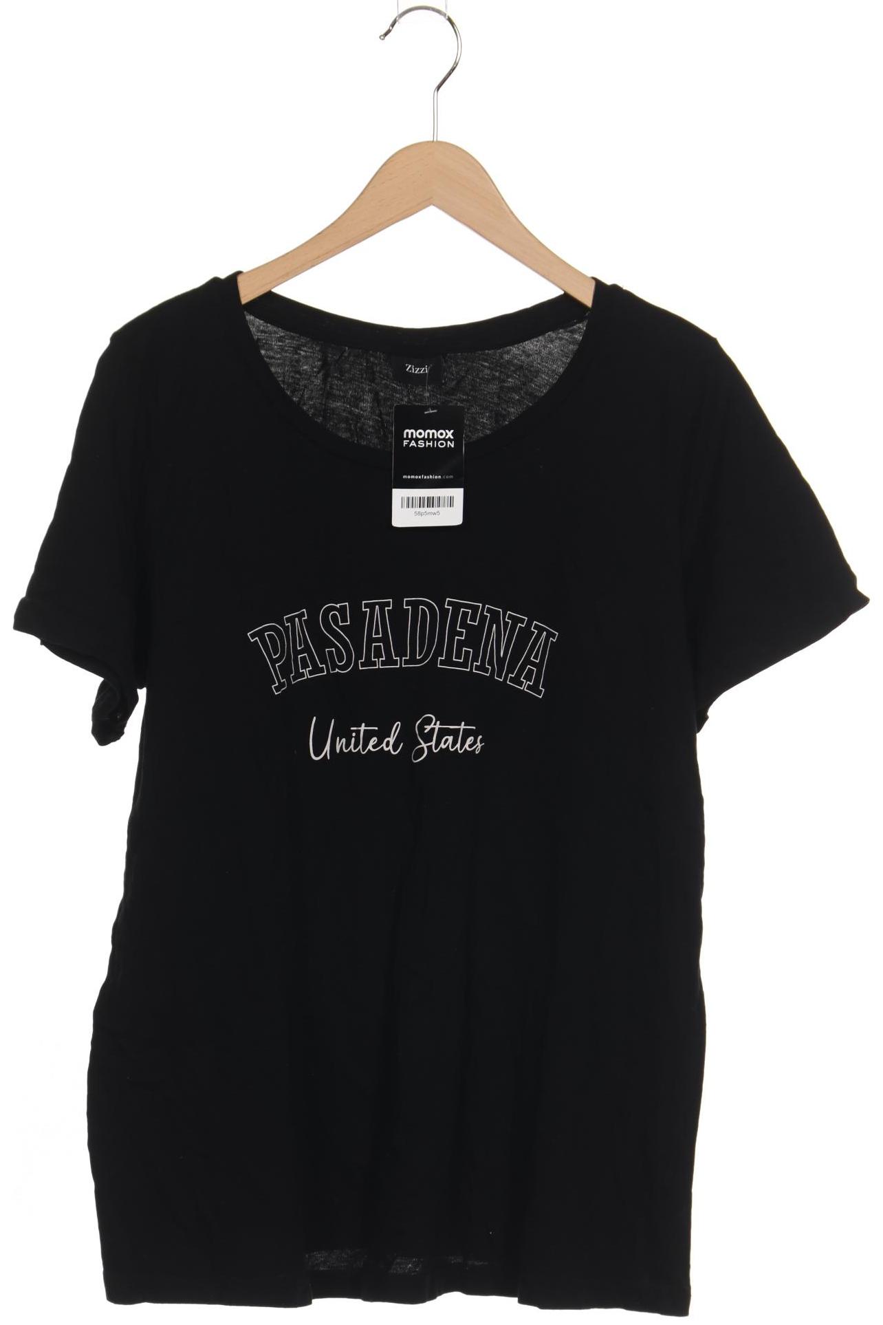 

Zizzi Damen T-Shirt, schwarz, Gr. 46
