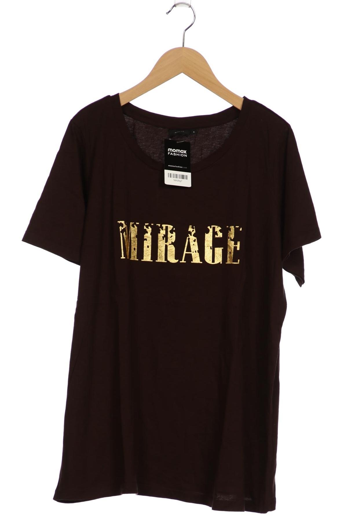 

Zizzi Damen T-Shirt, braun, Gr. 36