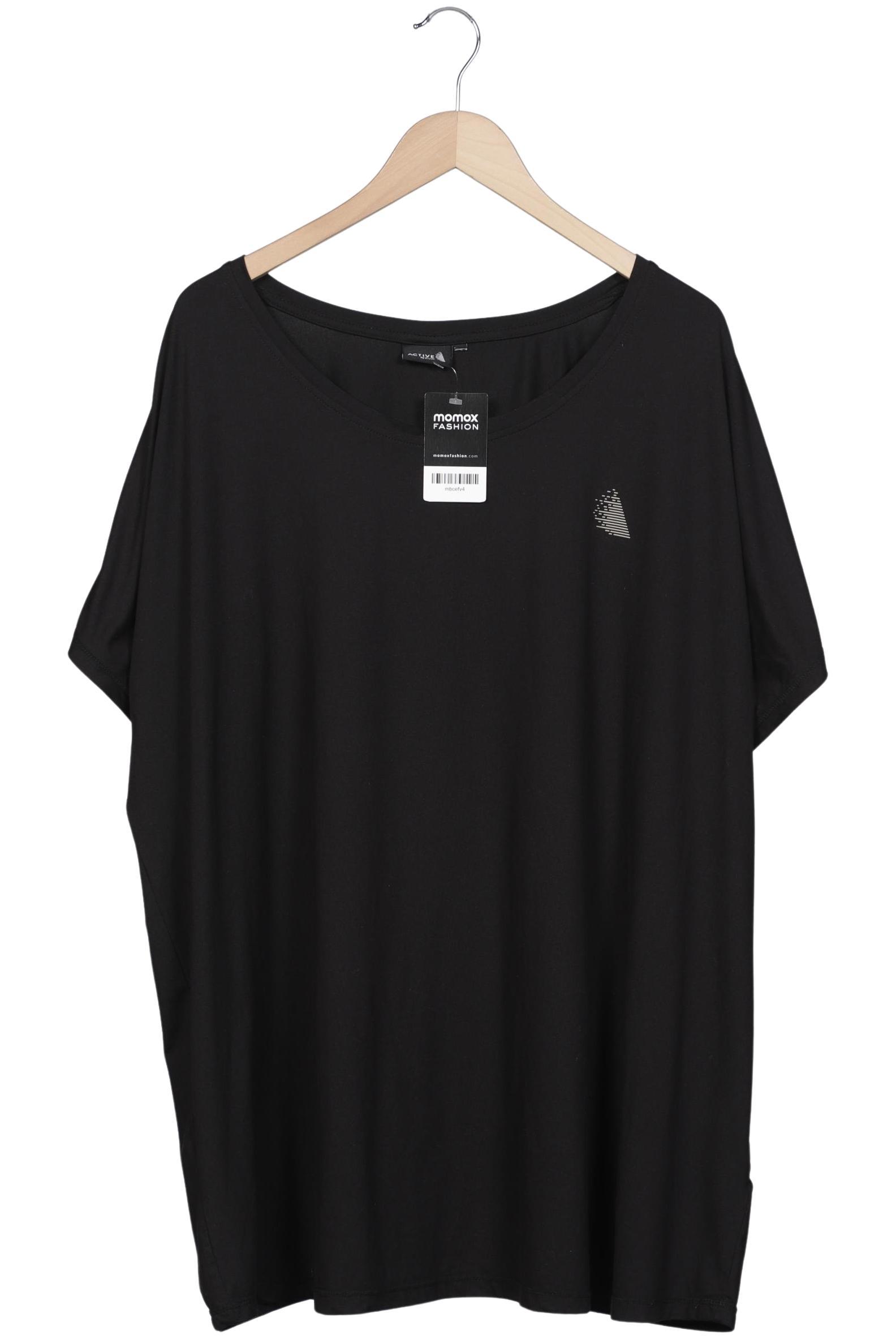 

Zizzi Damen T-Shirt, schwarz, Gr. 48