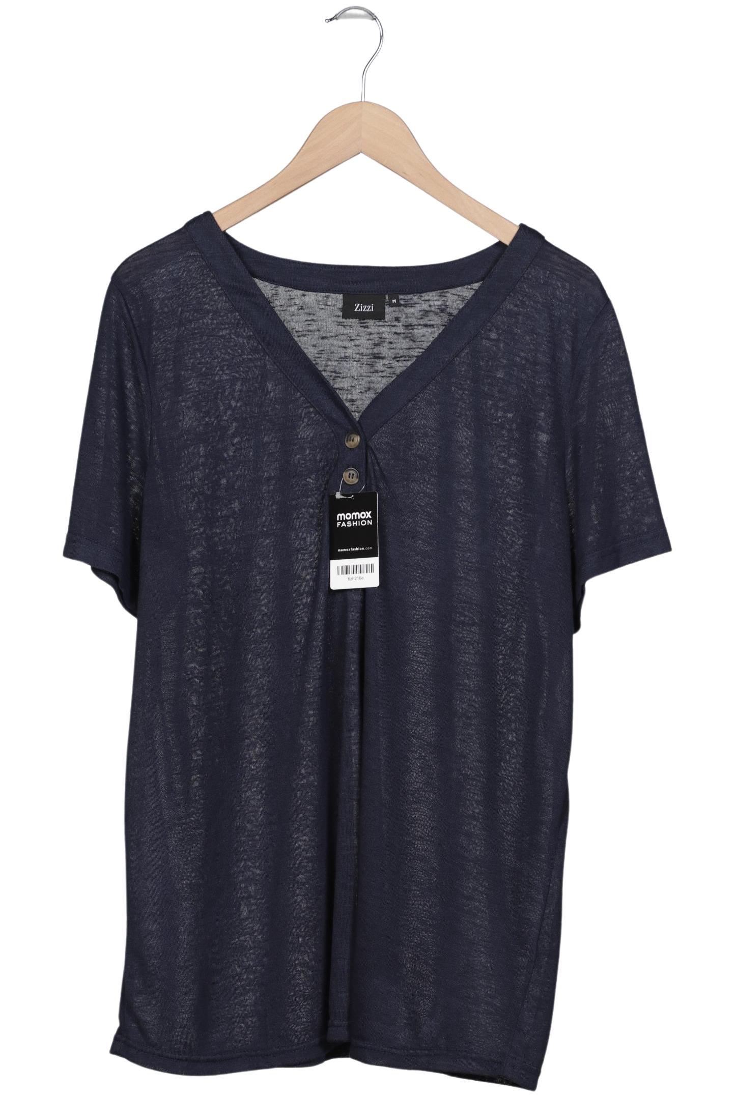 

Zizzi Damen T-Shirt, marineblau, Gr. 38