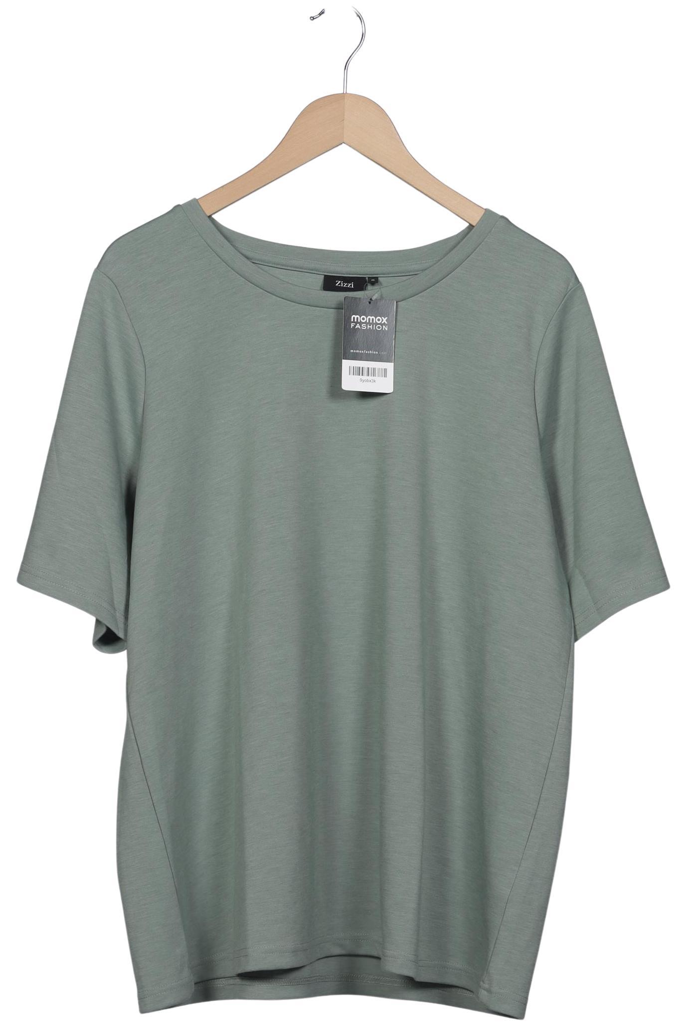 

Zizzi Damen T-Shirt, grün, Gr. 38
