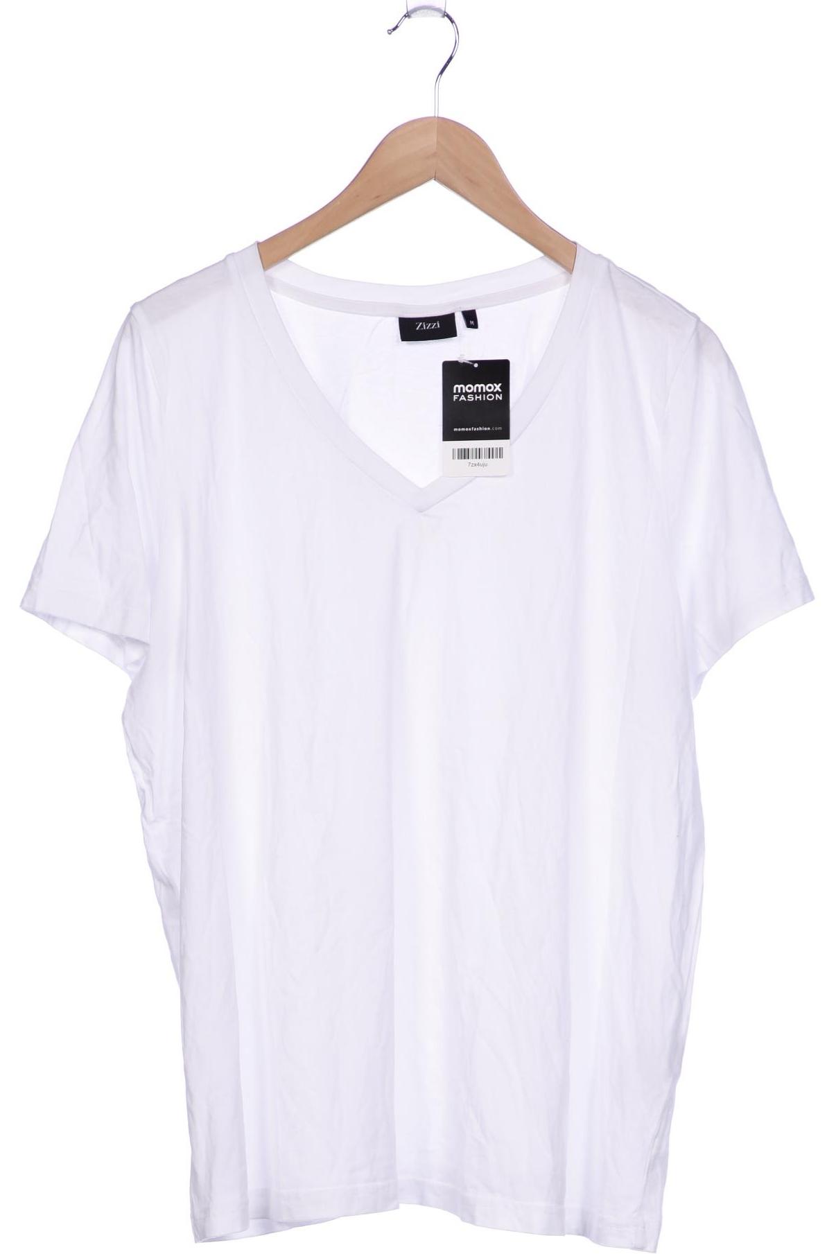 

Zizzi Damen T-Shirt, weiß, Gr. 38